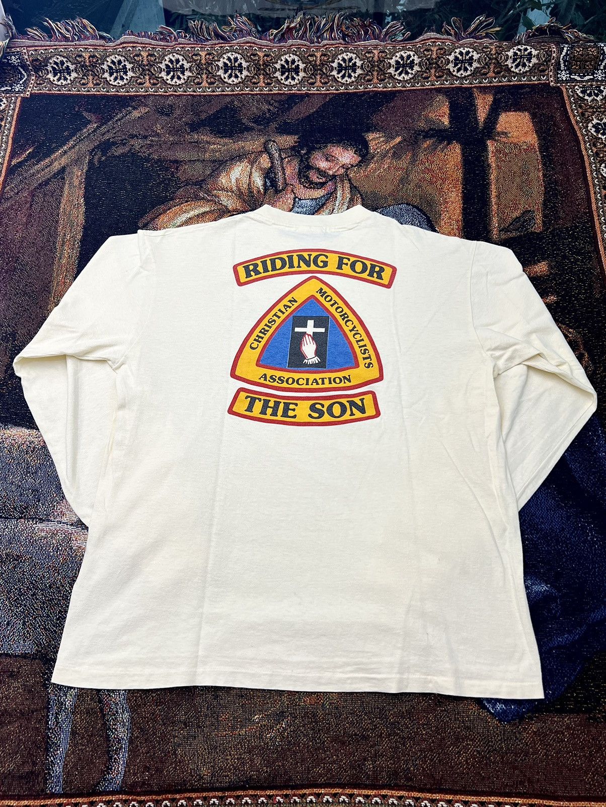 Vintage Vintage Christian Motorcycles Association LS Size US XL / EU 56 / 4 - 1 Thumbnail