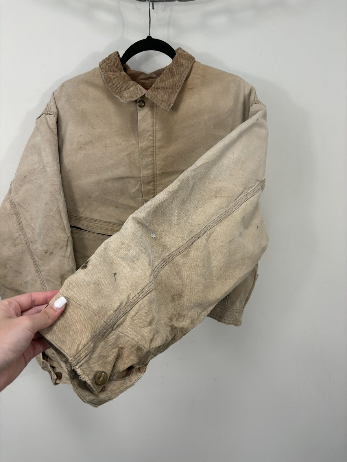 Carhartt Vintage Carhartt Y2K Workwear Faded Hype Boxy Cropped Jacket Size US L / EU 52-54 / 3 - 20 Thumbnail