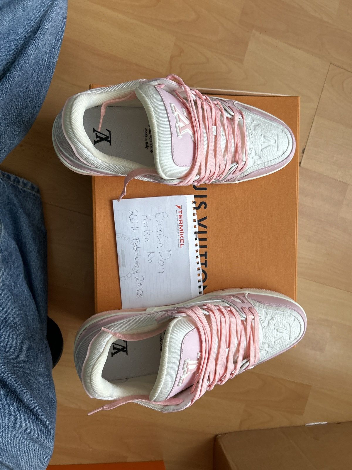 Louis Vuitton Louis Vuitton Trainer Pink US 9 Size US 9 / EU 42 - 14 Thumbnail