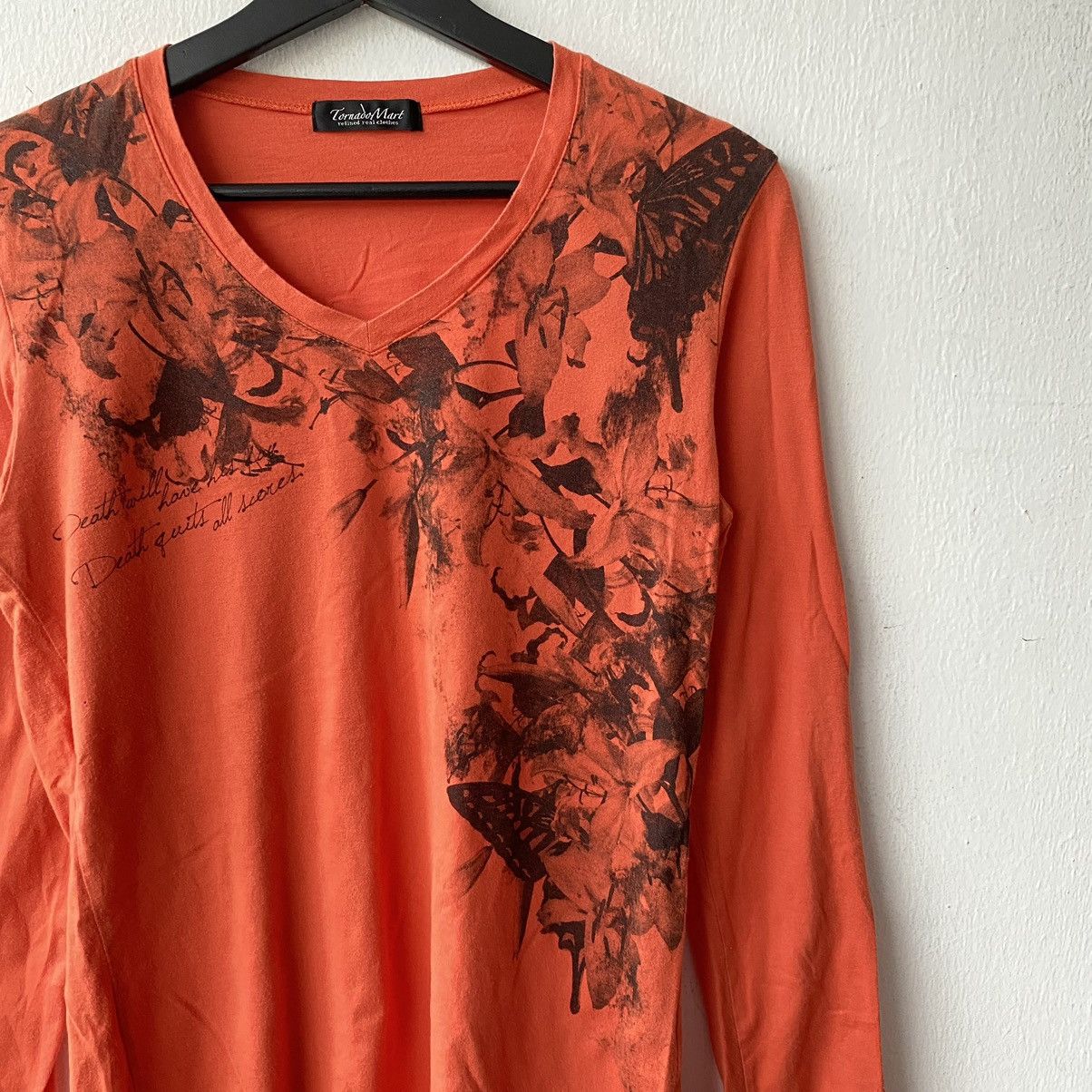If Six Was Nine × Le Grande Bleu (L.G.B.) × Tornado Mart Tornado Mart Affliction Butterfly Long Sleeve T Shirt Size US S / EU 44-46 / 1 - 5 Thumbnail