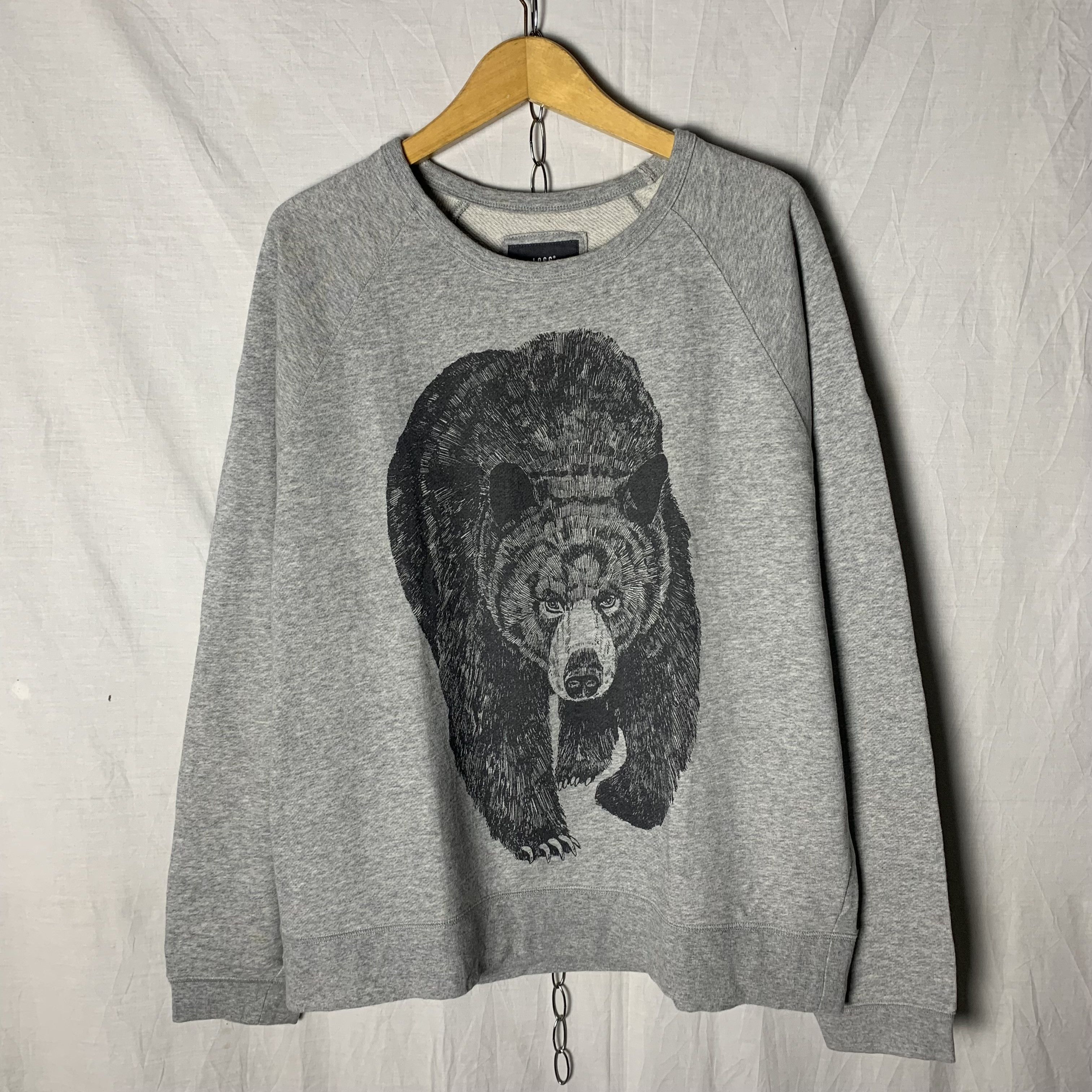 H&M H&M Bear Sweatshirt Crewneck Size US XL / EU 56 / 4 - 1 Thumbnail