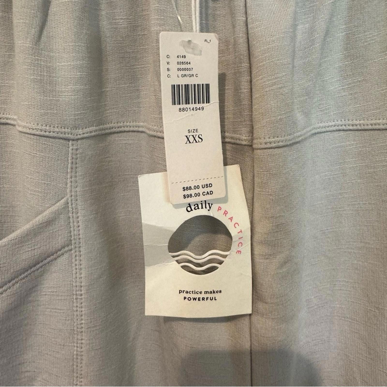 Other Daily Practice Gray Jogger Pants XXS Size 25" / US 0 / IT 36 - 3 Thumbnail