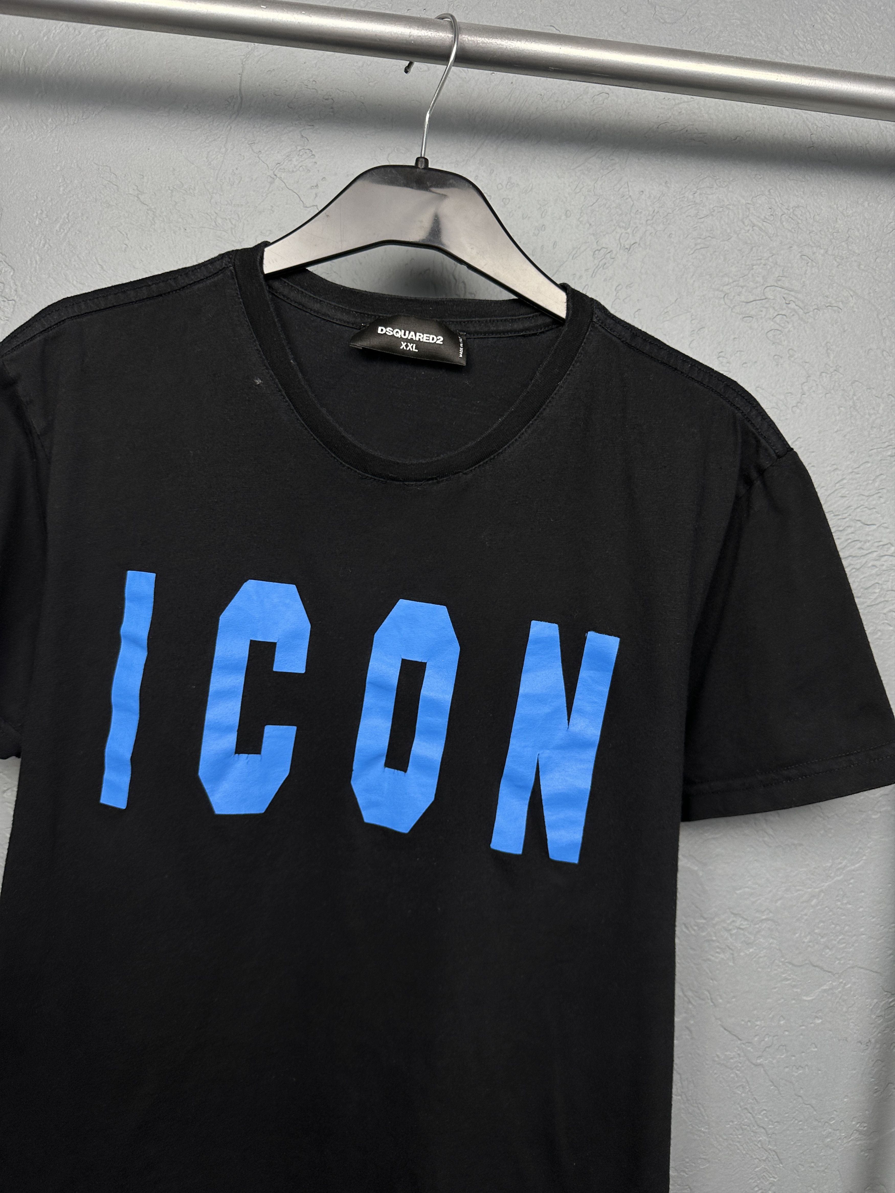 Dsquared2 Dsquared2 Icon Mens Crew Neck T-Shirt Size US XXL / EU 58 / 5 - 2 Thumbnail