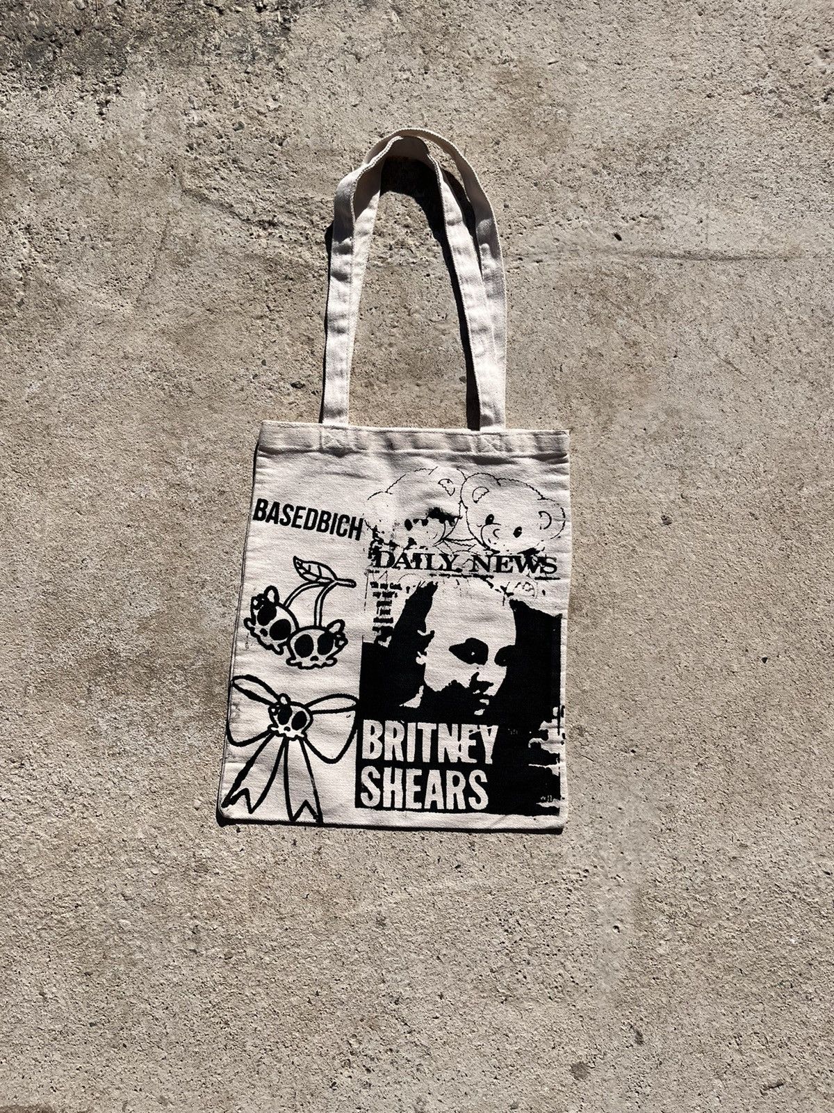 Other Basedbich canvas tote unisexy Size ONE SIZE - 1 Thumbnail