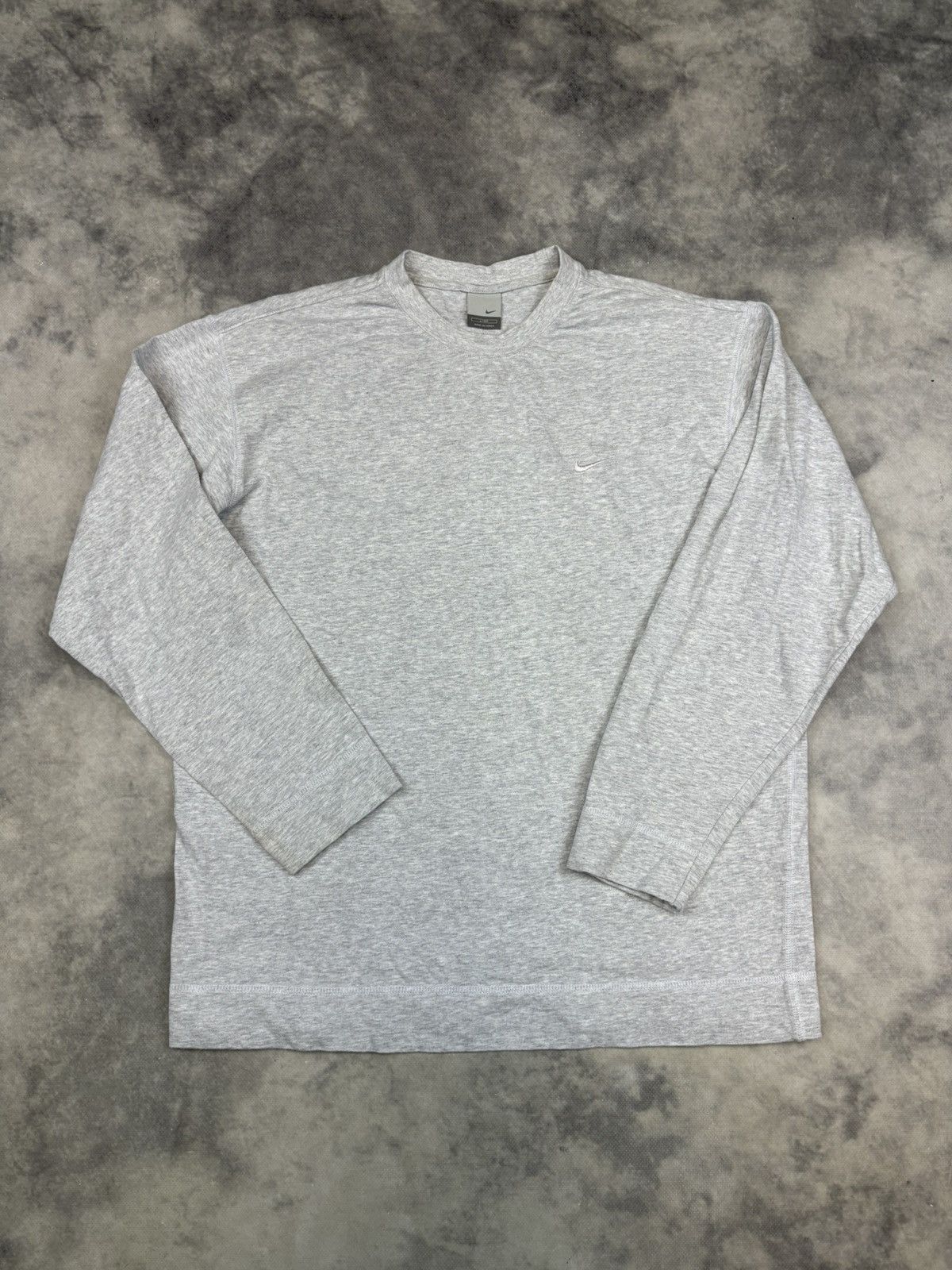 Nike × Vintage Vintage Nike Longsleeve Tshirt Sweatshirt Japanese Exclusive Size US L / EU 52-54 / 3 - 1 Thumbnail