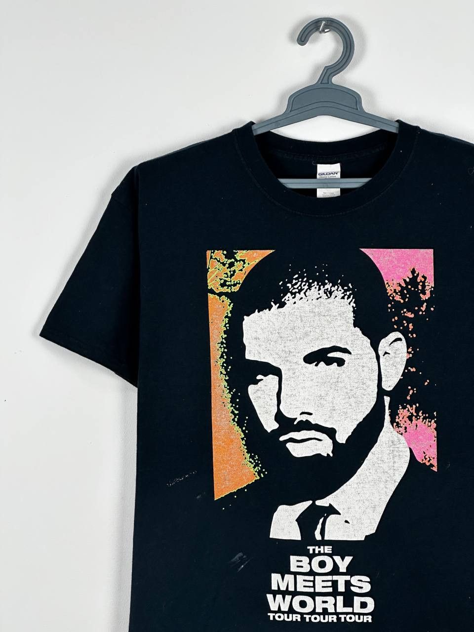 Band Tees × Drake × Rap Tees Vintage Drake Boy Meets The World Tour Rap T Shirt Size US L / EU 52-54 / 3 - 4 Thumbnail