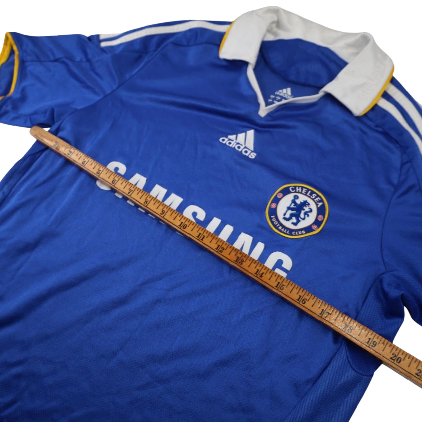 Adidas VINTAGE Adidas Chelsea FC Mens Medium Soccer Jersey Blue Shirt Mens Medium Blue Chelsea FC 2014 Adidas Soccer Jersey Size US M / EU 48-50 / 2 - 6 Thumbnail