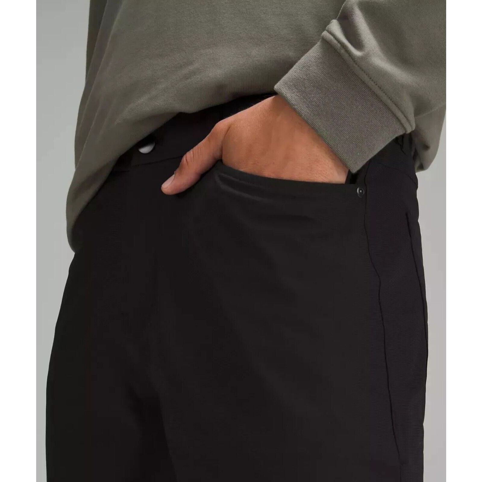 Lululemon Lululemon ABC Slim -Fit Pant Warpstreme Black Size 38X 32” Size US 38 / EU 54 - 5 Thumbnail