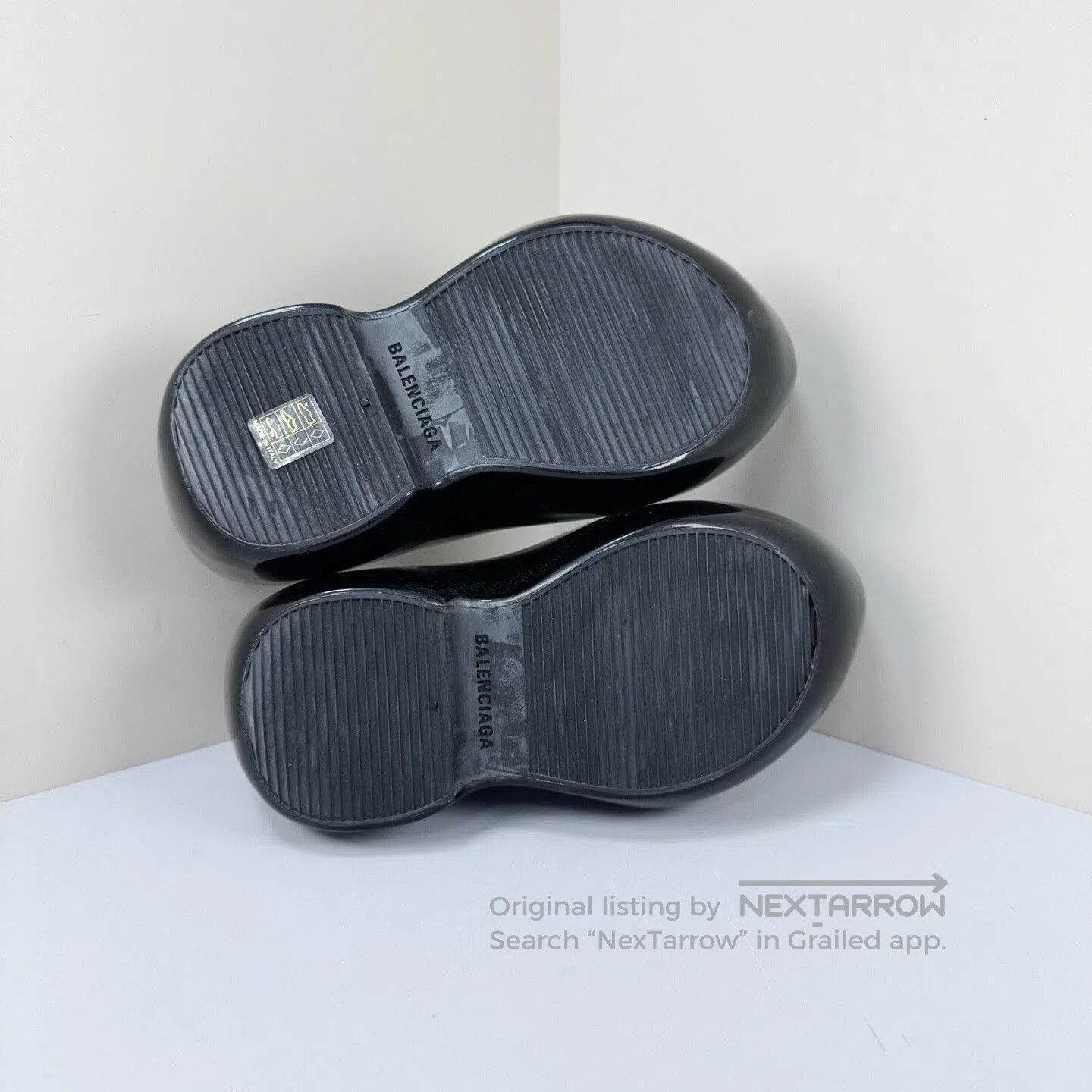 Balenciaga Balenciaga Black Clog Sandals New. Size US 6 / IT 36 - 5 Thumbnail