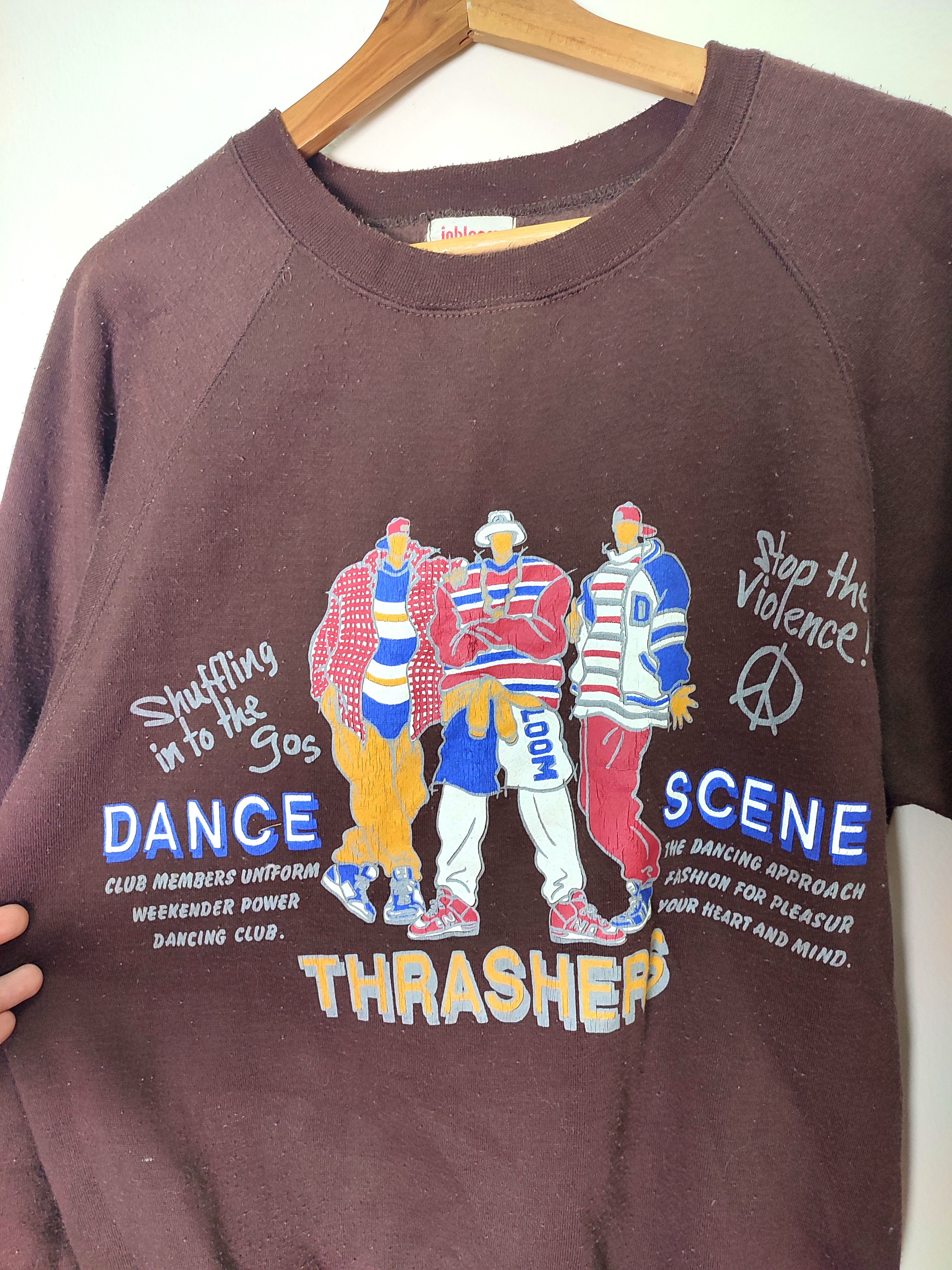 Japanese Brand Vintage Inbloom Thrasher Graphic Sweatshirt Size US M / EU 48-50 / 2 - 2 Thumbnail