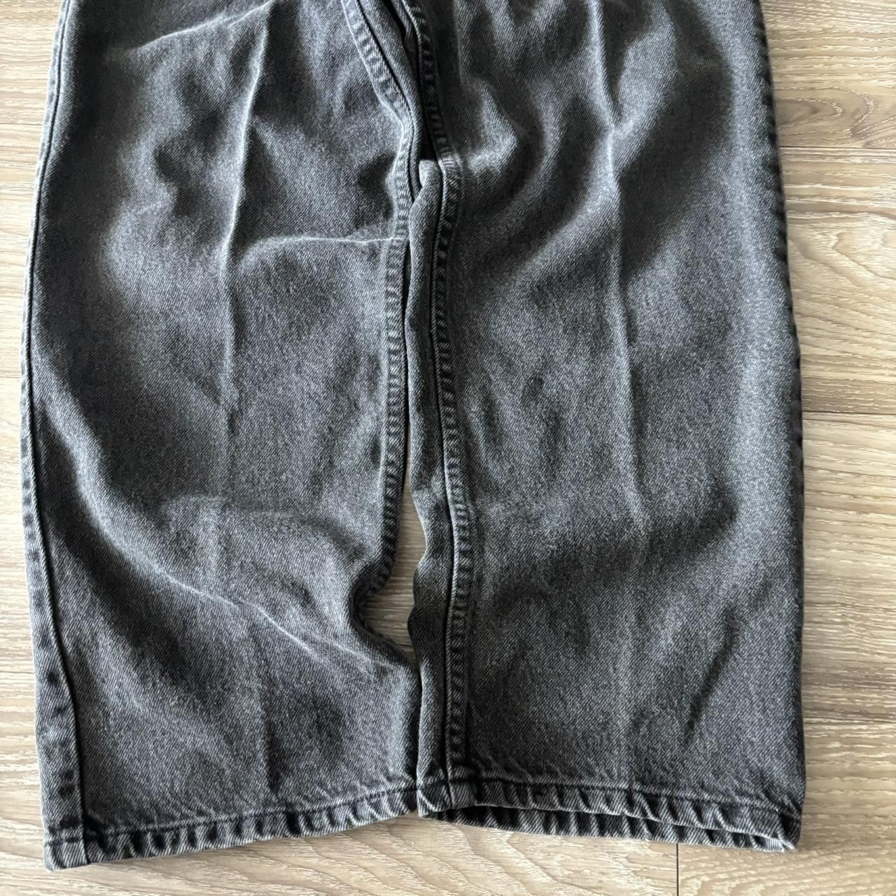 Japanese Brand Crazy Vintage Y2K/2000s Black Grunge Skater Essential Denim Jeans! 36x31 Size US 36 / EU 52 - 6 Thumbnail