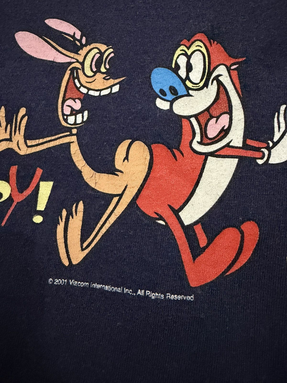 Cartoon Network Vintage 2001 Ren & Stimpy Show Size US L / EU 52-54 / 3 - 3 Thumbnail