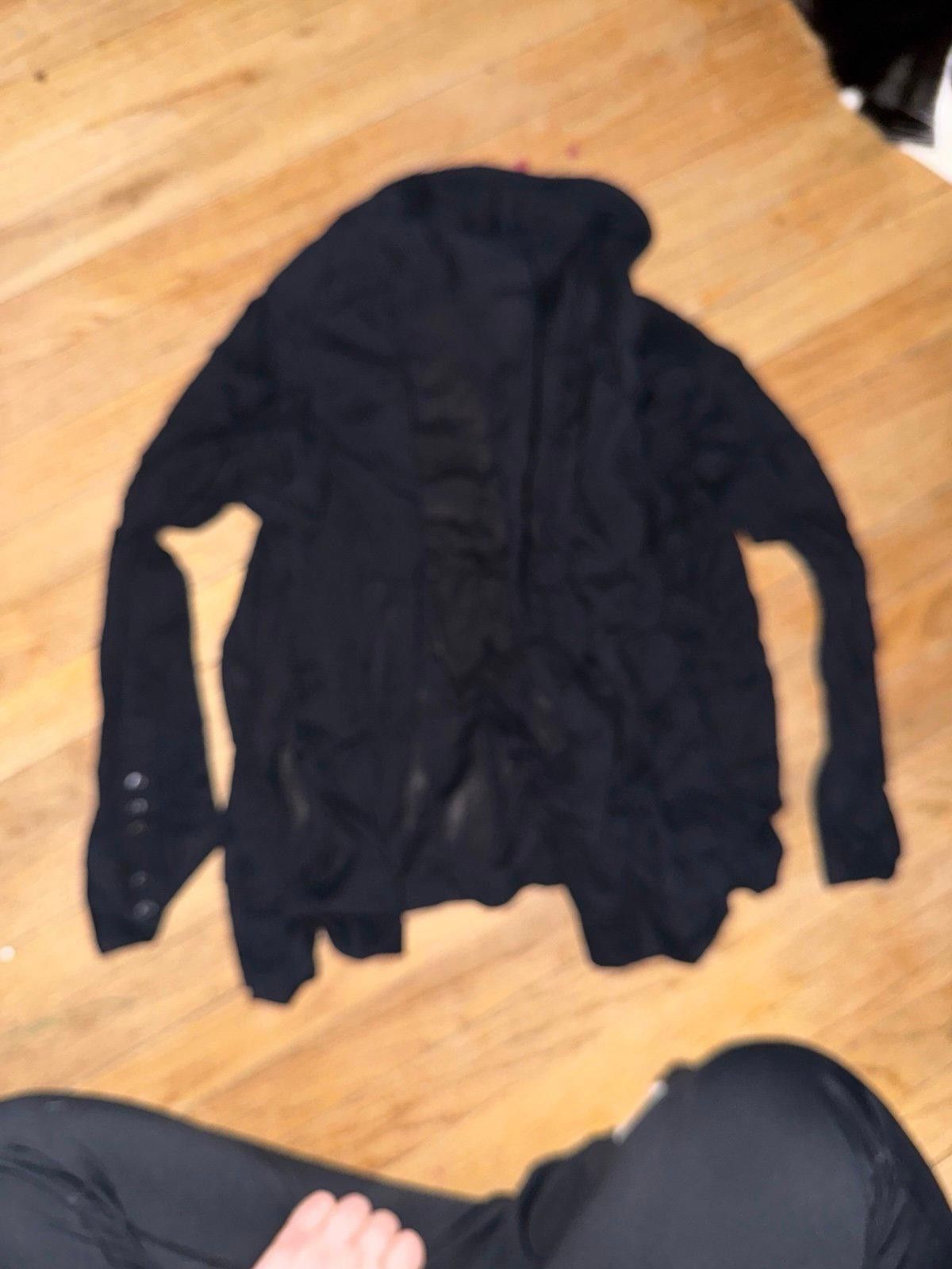 Chicos Women’s Small Black Button Up Shirt Size S / US 4 / IT 40 - 2 Thumbnail
