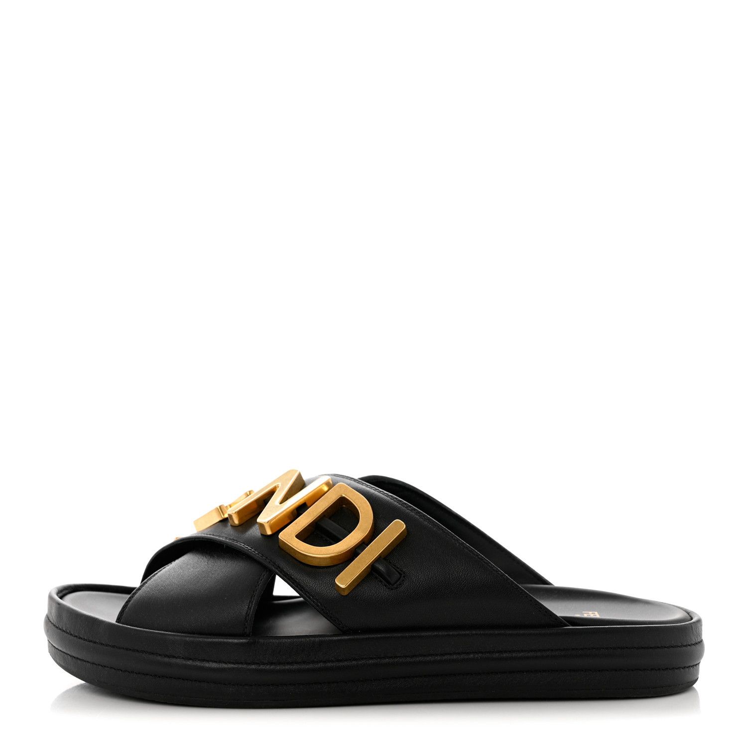 Fendi o1loc1c0824 Sandal in Black Size US 12 / IT 42 - 1 Thumbnail