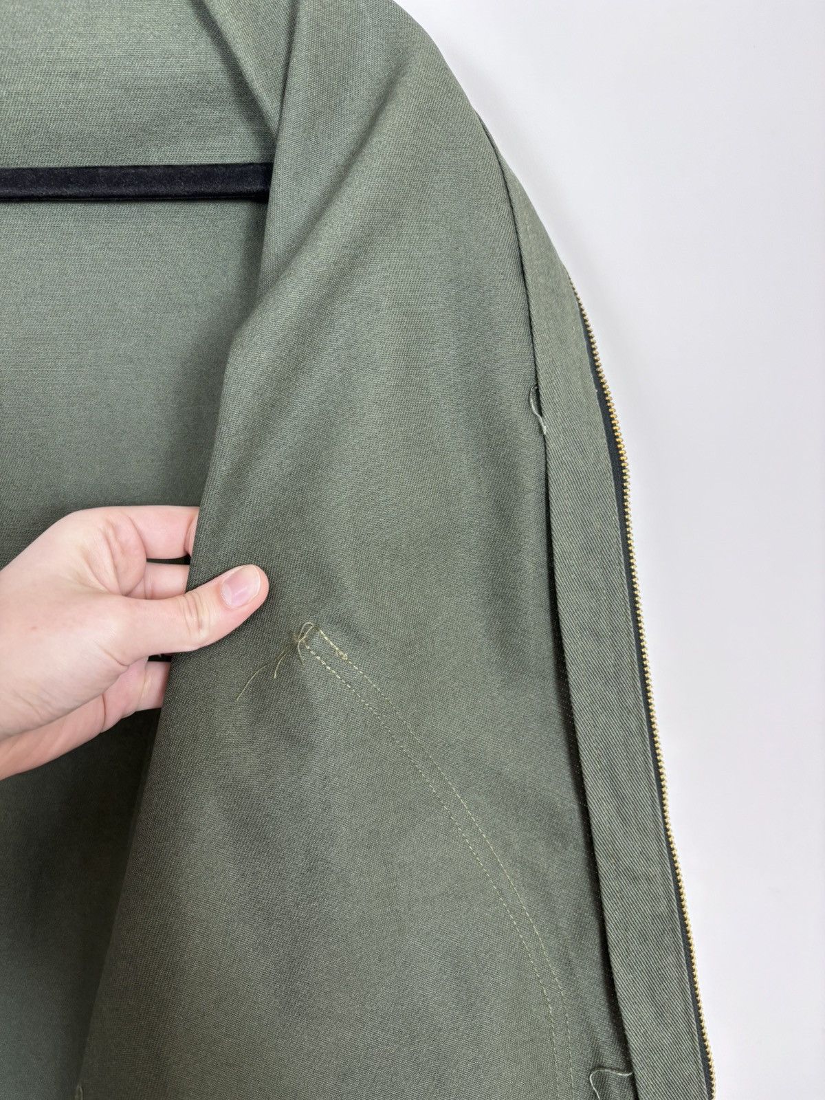 Other Vintage A.GI.EMME Como Men’s Olive Green Zip Up Jacket Size US S / EU 44-46 / 1 - 10 Thumbnail