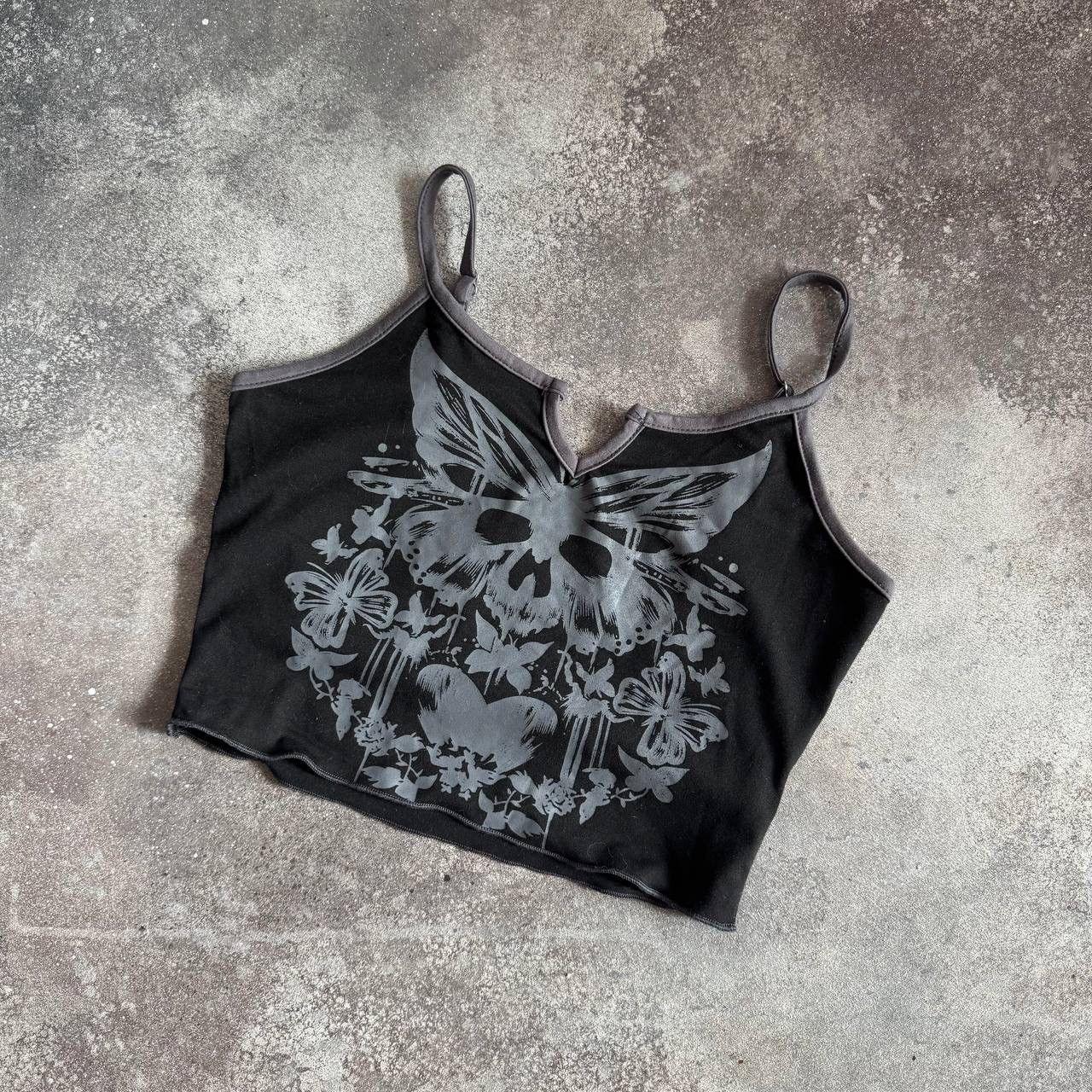 20471120 × Vintage Super Sexy Glamour Punk Rave Opium Vintage Tank Top Size S / US 4 / IT 40 - 1 Thumbnail