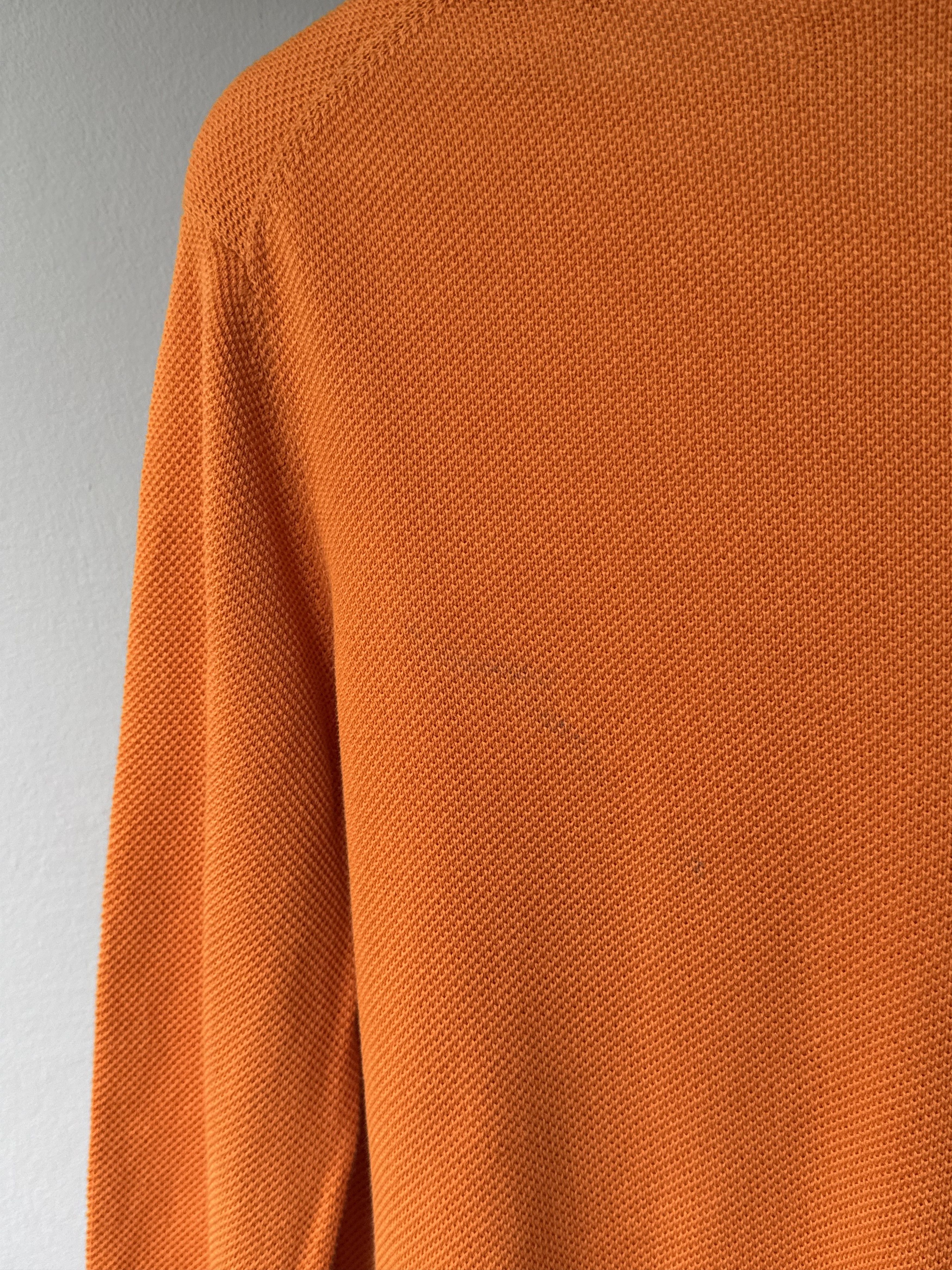 Gant Gant Shield Logo Orange Cotton Classic L/S Jumper Sweater Size M / US 6-8 / IT 42-44 - 9 Thumbnail