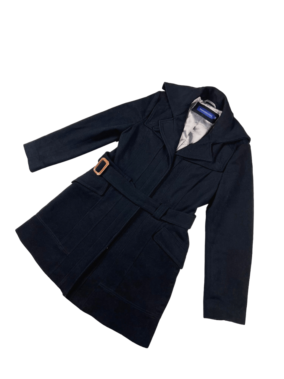 Trussardi Trussardi wool coat 46 Size L / US 10 / IT 46 - 5 Thumbnail