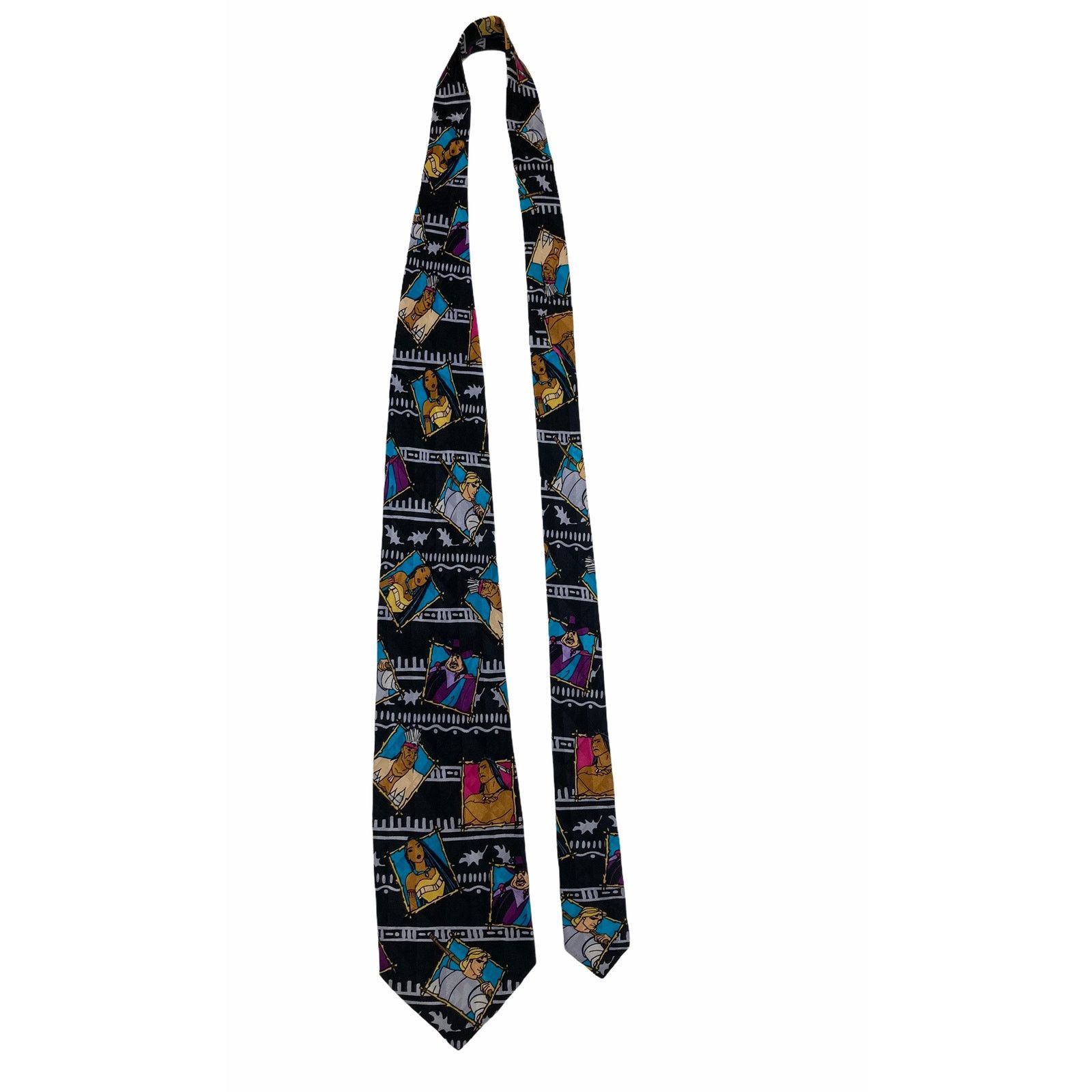 Disney The Disney Store Pocahontas John Smith Novelty Necktie Size ONE SIZE - 5 Thumbnail