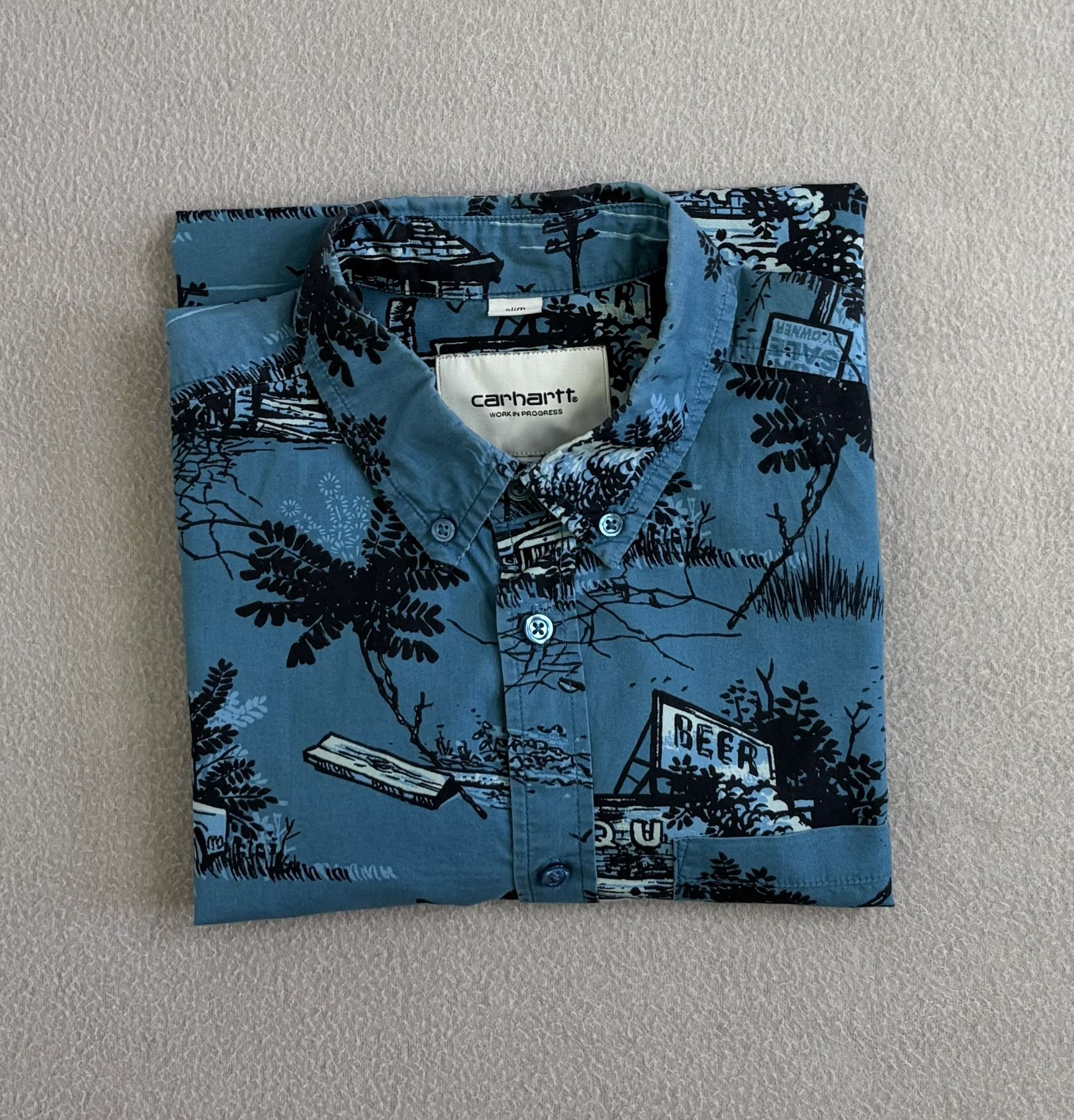 Carhartt Wip Carhartt WIP Hawaiian Shirt small Size US S / EU 44-46 / 1 - 18 Thumbnail