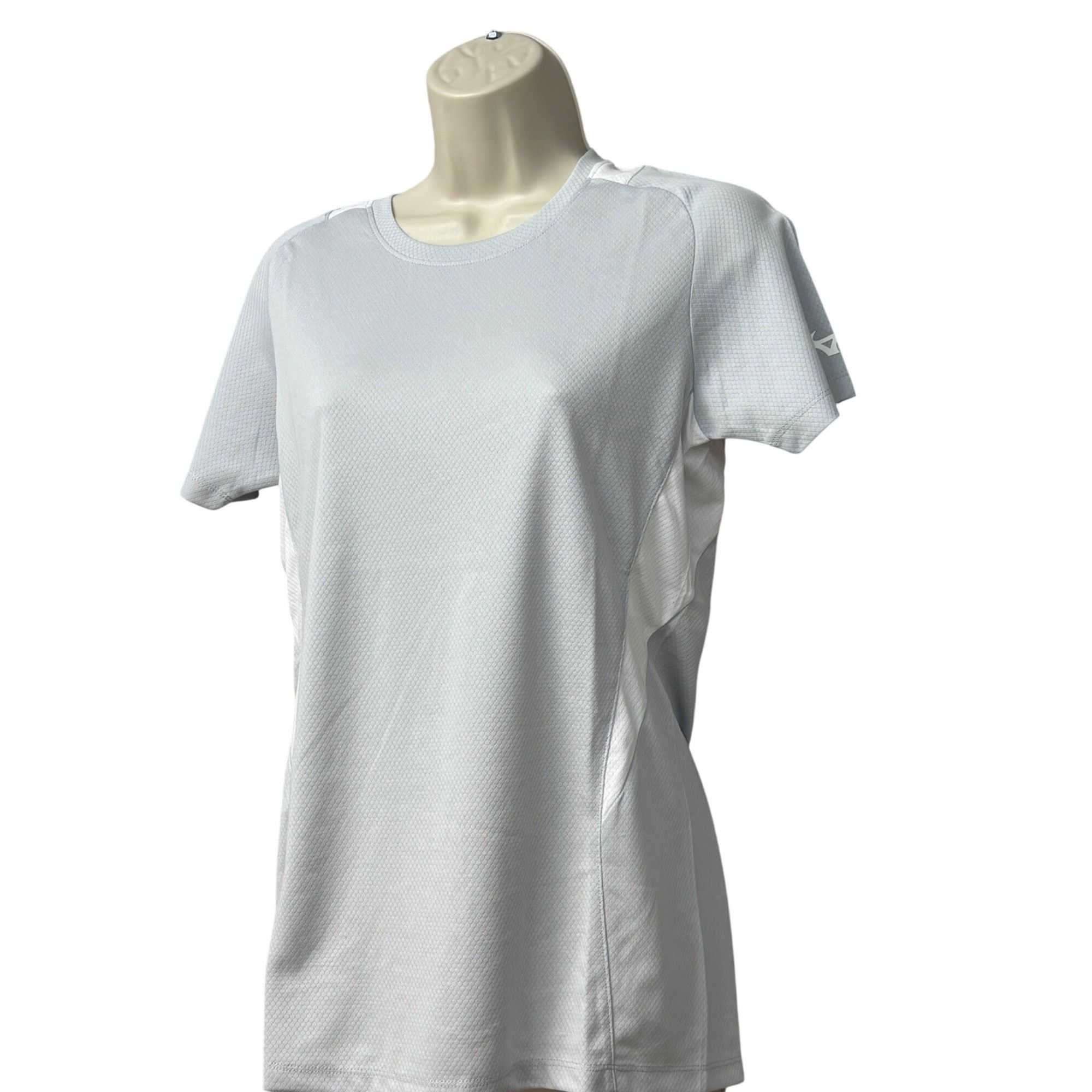 Mizuno Mizuno Women’s Softball Crew Neck Jersey, Gray/White, Sz. S Size S / US 4 / IT 40 - 3 Thumbnail