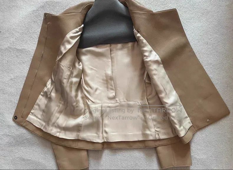 Hermes Hermes 24 autumn-winter leather jacket coat Size XXS / US 00 / IT 34 - 4 Thumbnail