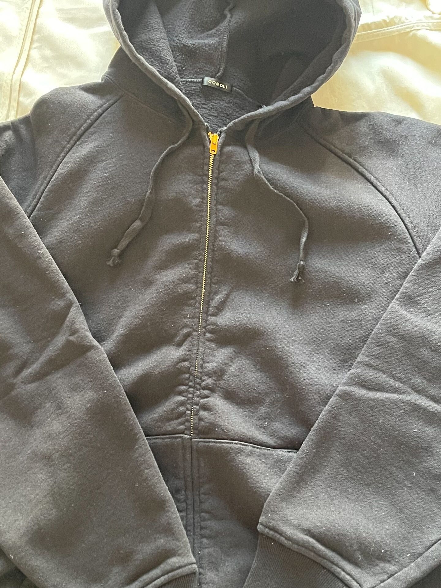 Comoli COMOLI COTTON FLEECE ZIP HOODIE Size US M / EU 48-50 / 2 - 4 Thumbnail