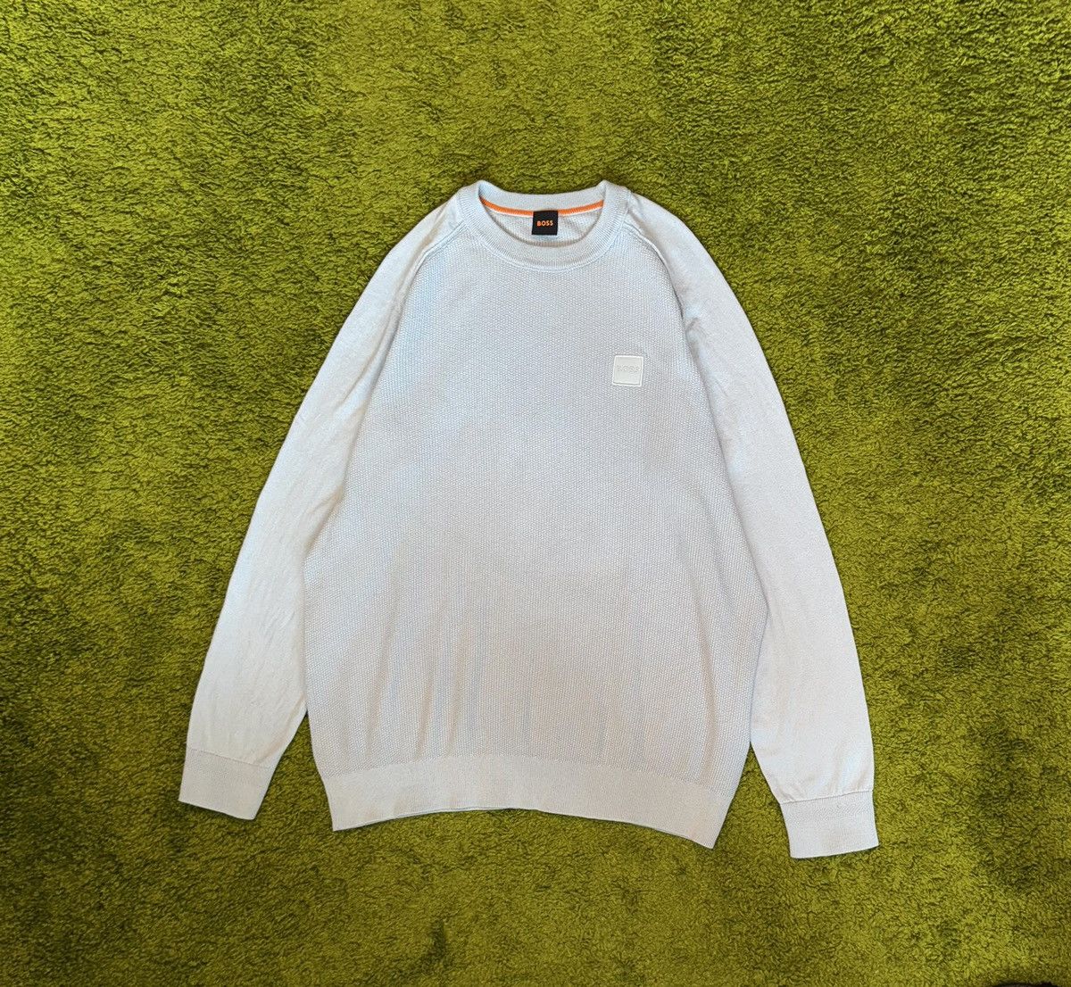 Designer × Hugo Boss Hugo Boss cashmere blend patch logo sweater Size US XXL / EU 58 / 5 - 10 Thumbnail