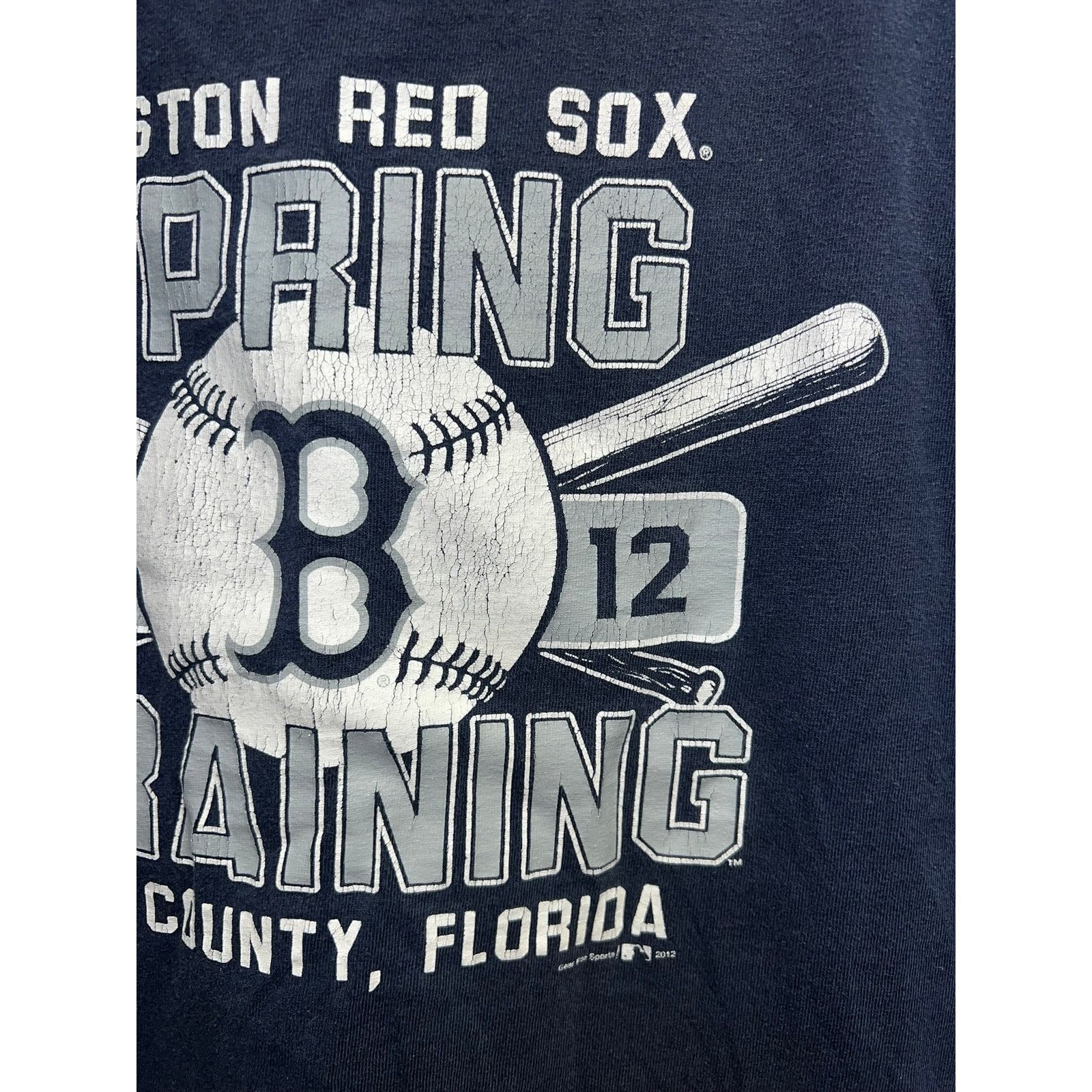 Gear for Sports Boston Red Sox Spring Training Shirt 2012 Tee Medium Size US M / EU 48-50 / 2 - 4 Thumbnail