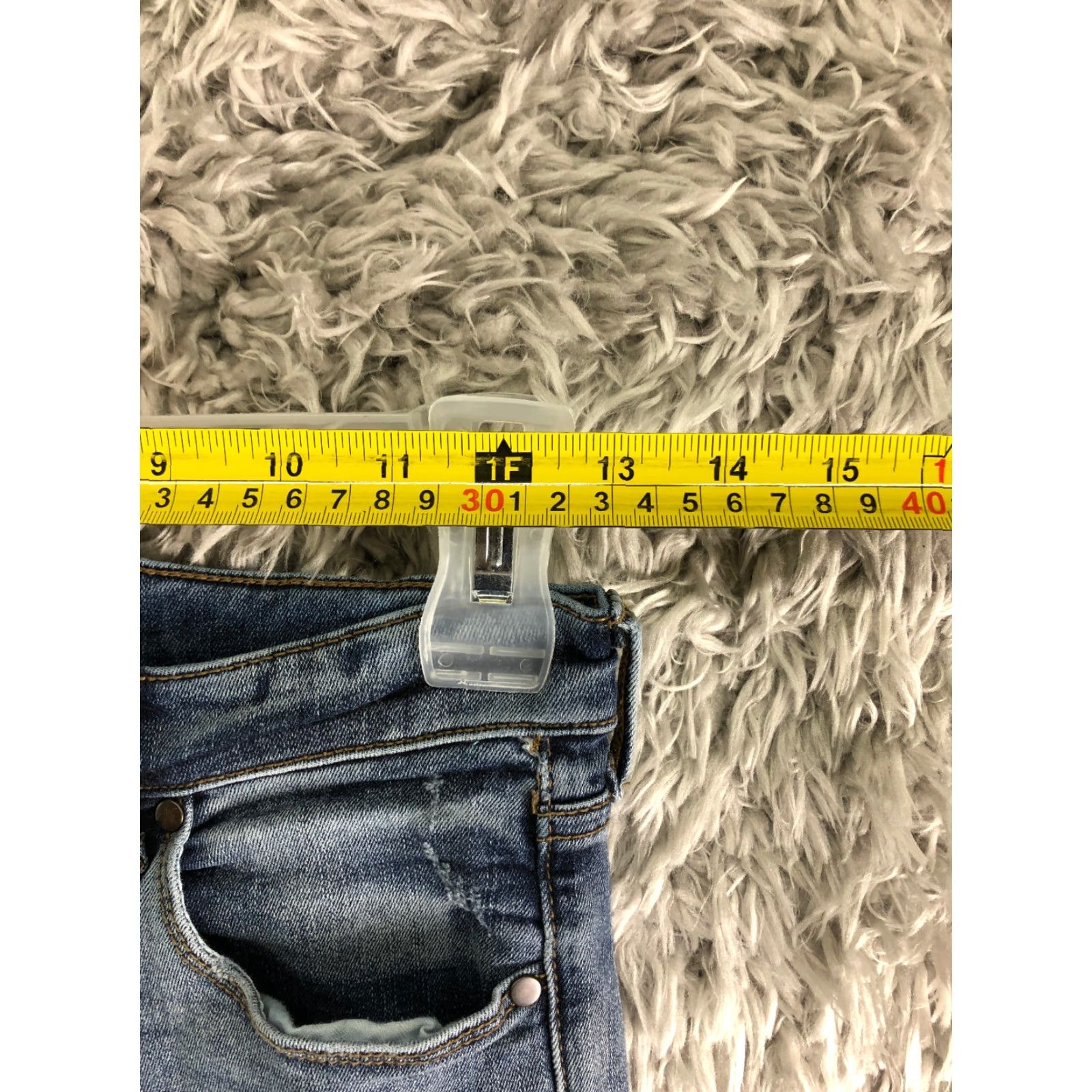 Banana Republic Banana Republic Womens Jeans Skinny Mid Rise 25 Medium Wash Blue Denim 5-Pocket Regular Size 42" / US 20 - 2 Thumbnail