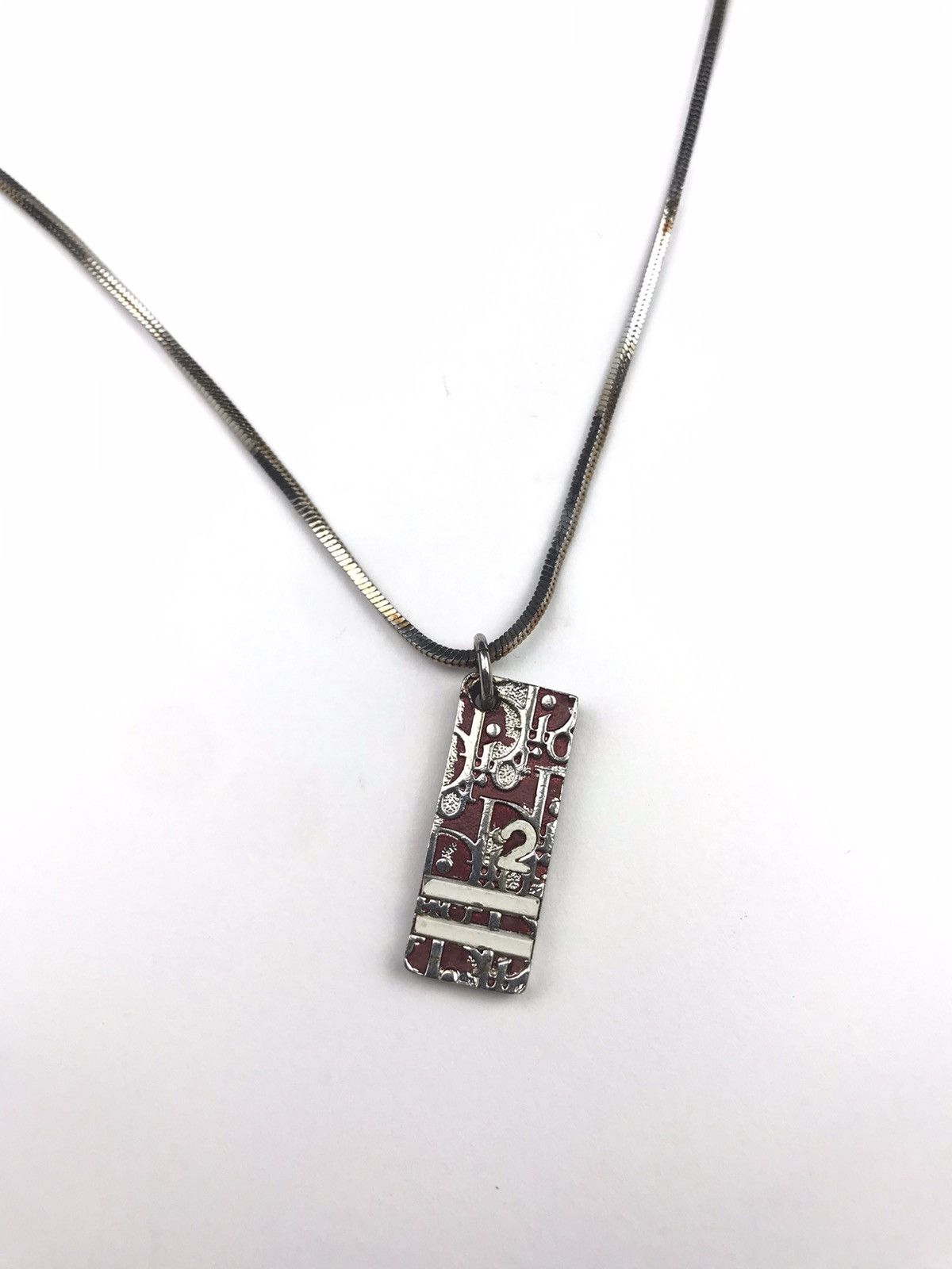 Dior Red Dior Trotter Necklace Size ONE SIZE - 1 Thumbnail