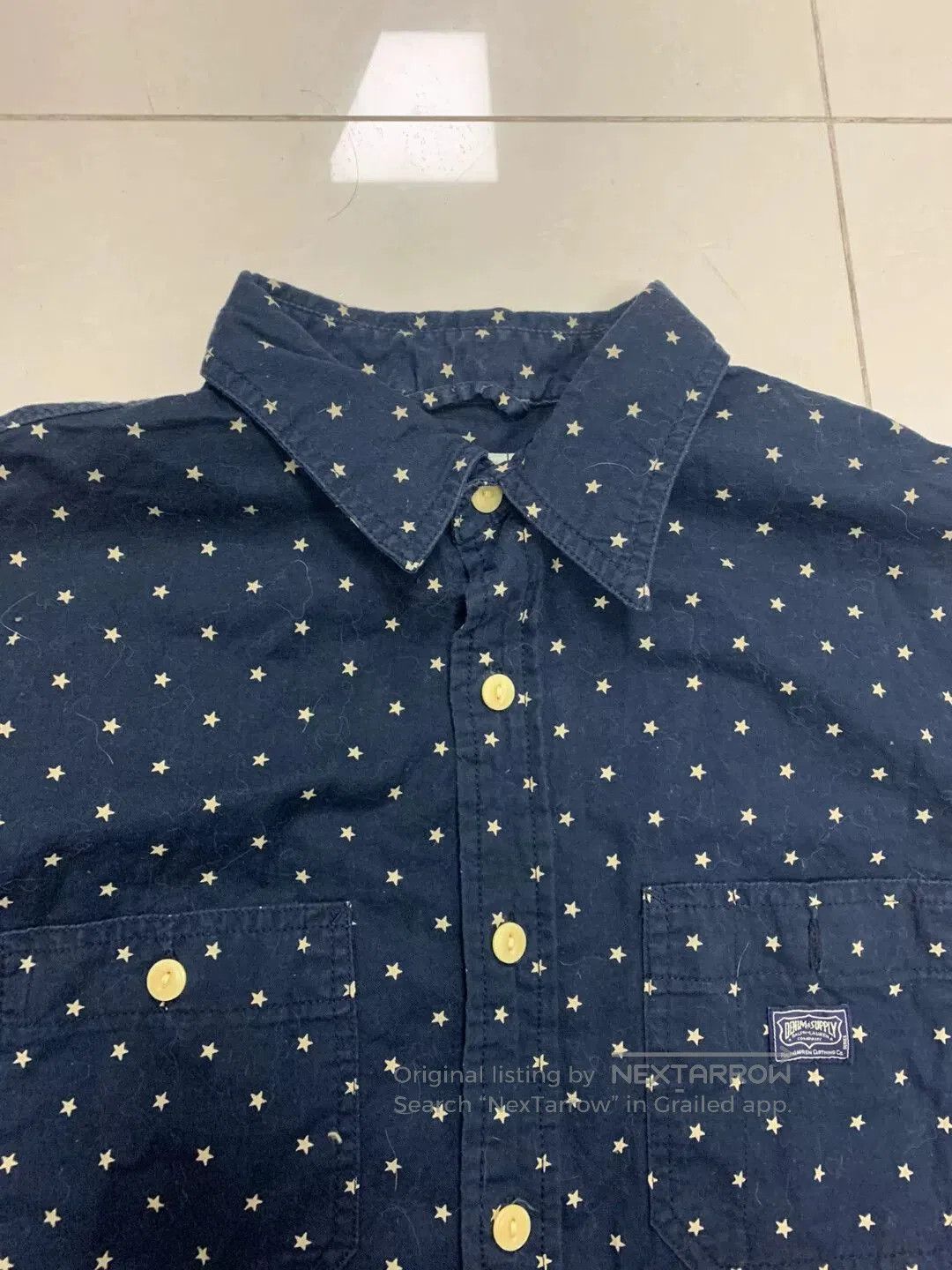 Denim & Supply Ralph Lauren Denim Supply Star Print Shirt. Size US M / EU 48-50 / 2 - 3 Thumbnail