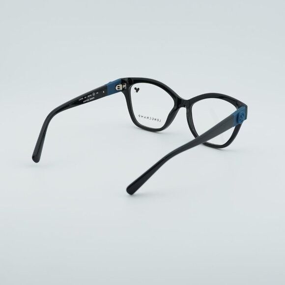Longchamp Longchamp LO2755 001 Eyeglasses Black 53mm Cat Eye Frame Size ONE SIZE - 4 Thumbnail