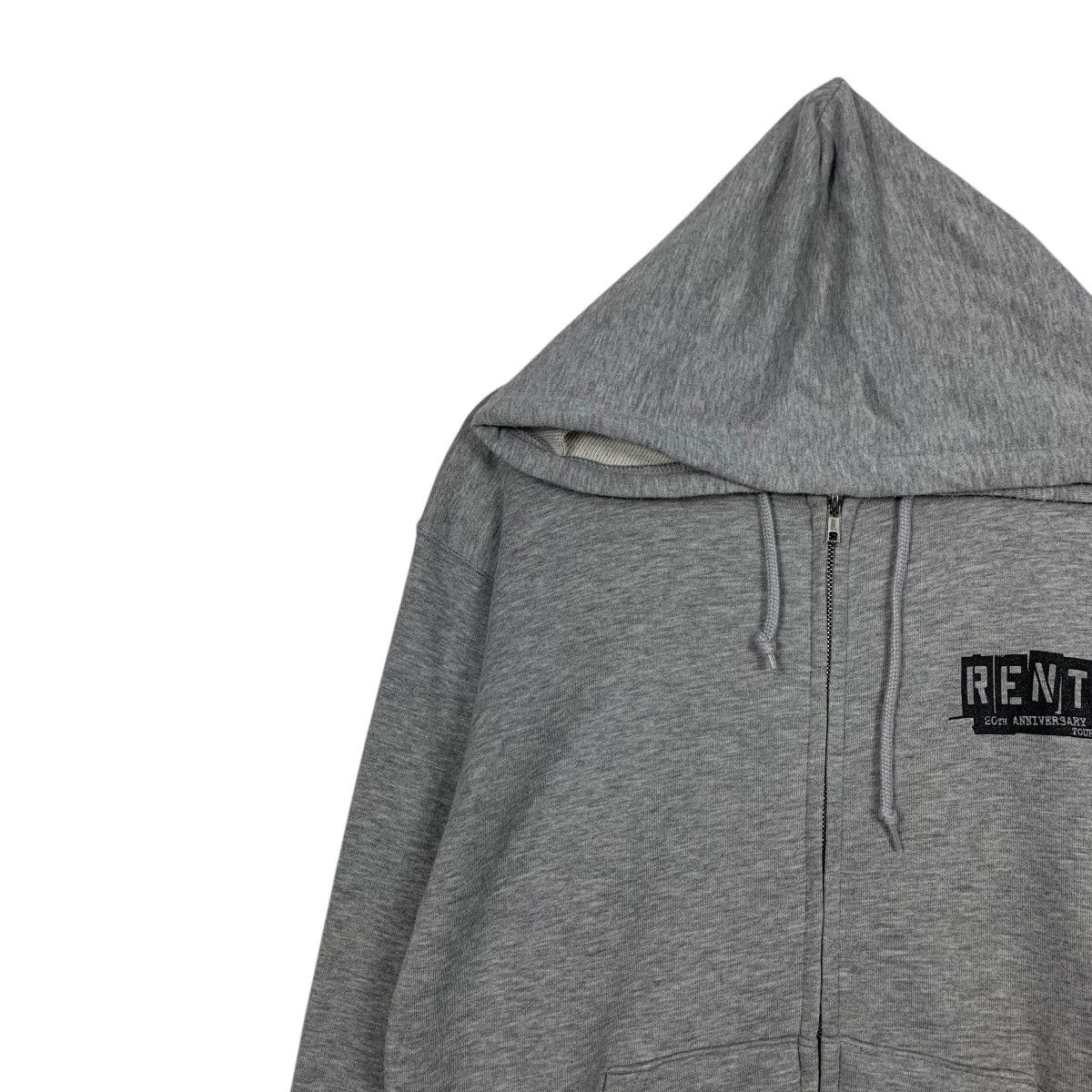 Vintage RENT 20th Anniversary Tour No Day But Today Hoodie #1785-C79 Size US M / EU 48-50 / 2 - 4 Thumbnail