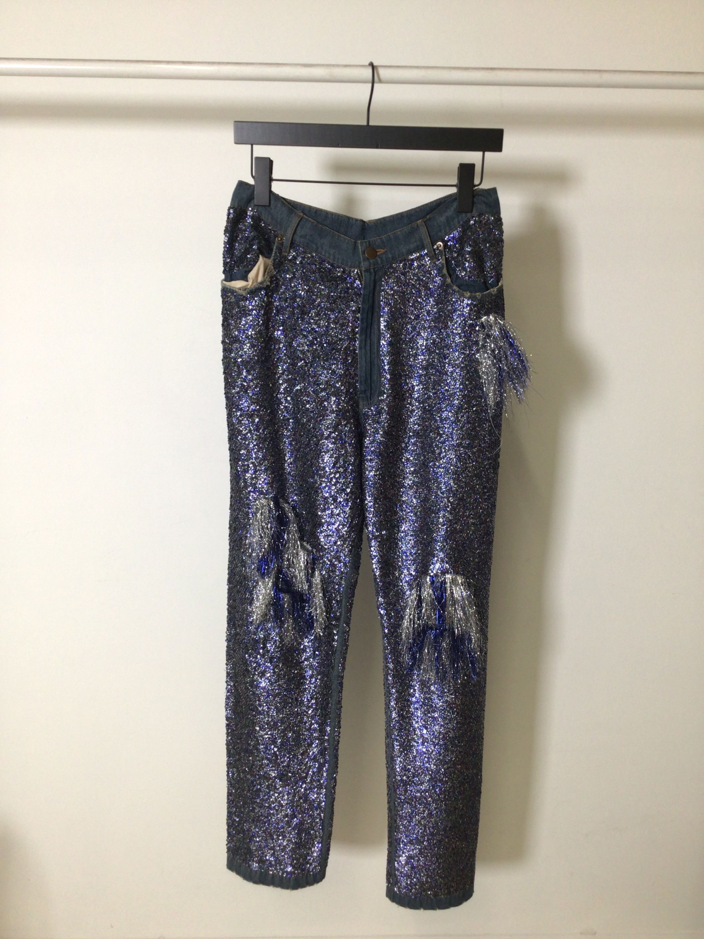 ASHISH Ashish Blue Jeans Size 28" / US 6 / IT 42 - 1 Thumbnail