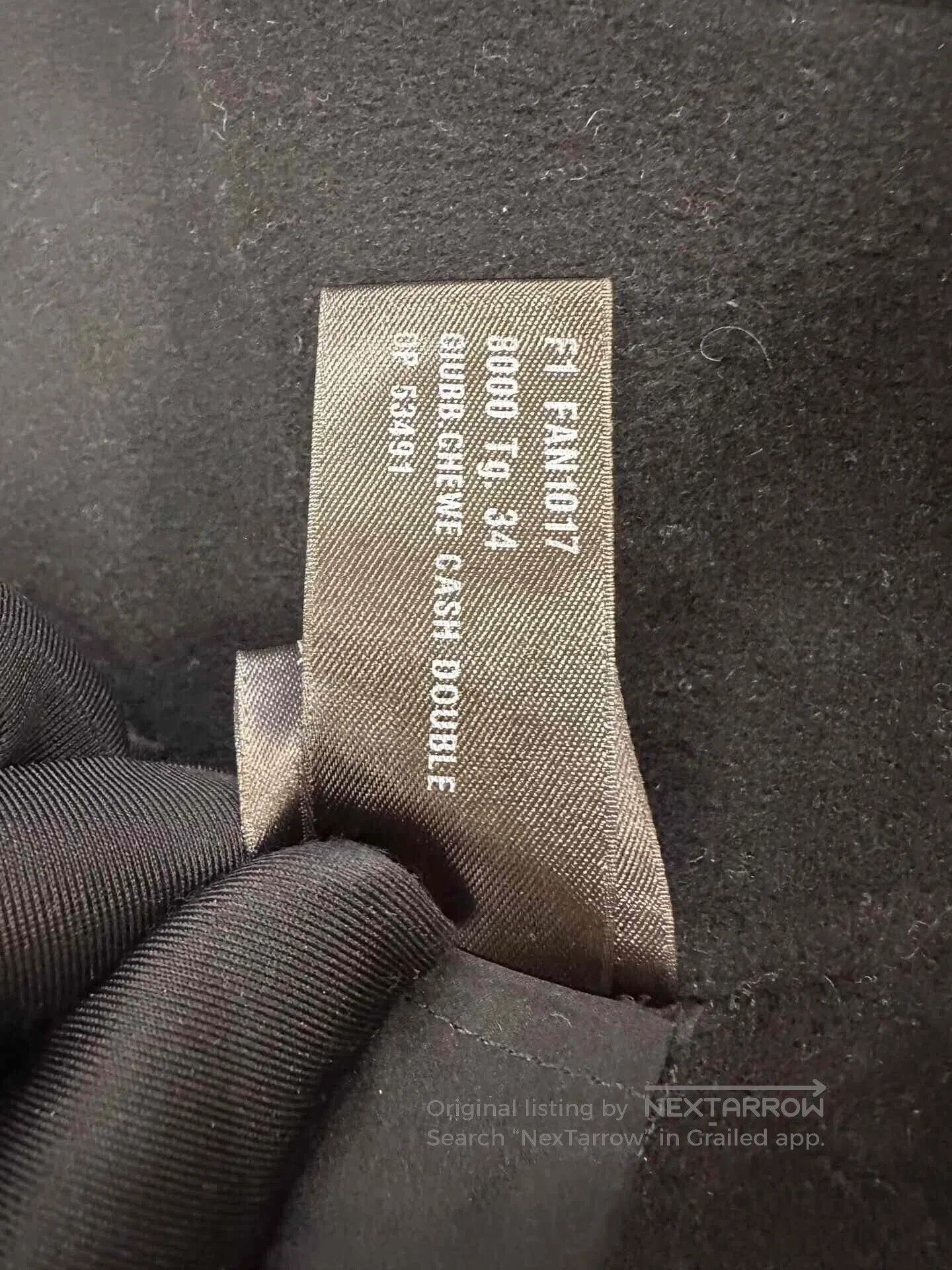 Loro Piana Loro Piana Black Asymmetric Cashmere Jacket. Size XXS / US 00 / IT 34 - 8 Thumbnail