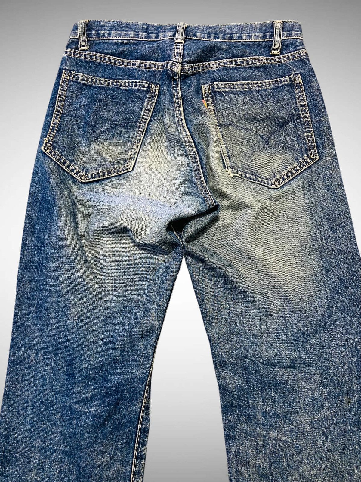 45rpm Vintage 45 RPM Distressed Jeans Size US 28 / EU 44 - 8 Thumbnail