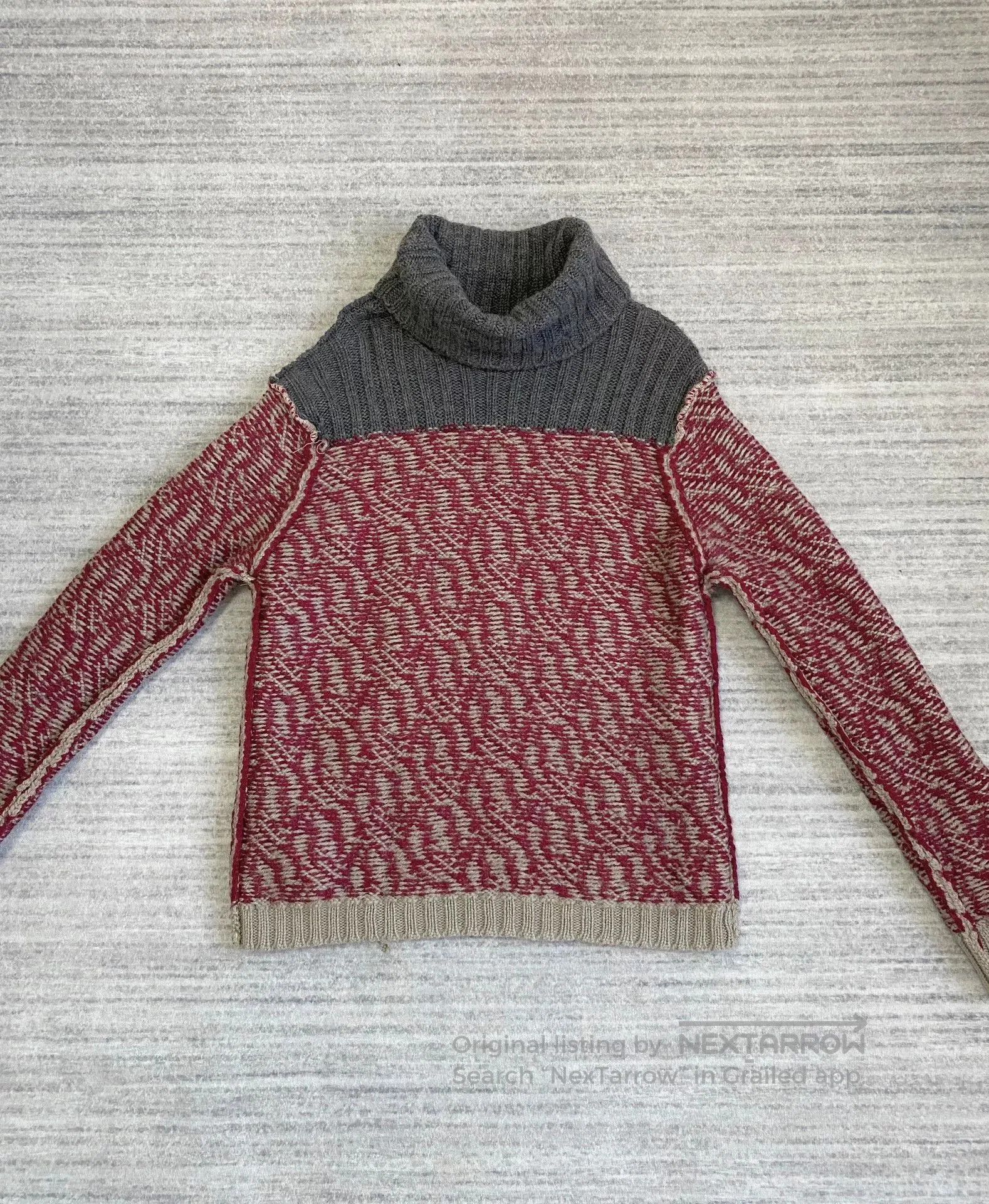 Dries Van Noten Dries Van Noten Floral Turtleneck Sweater. Size M / US 6-8 / IT 42-44 - 4 Thumbnail