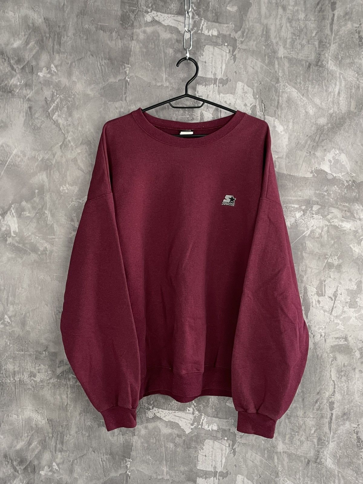 Starter × Vintage Vintage 90s Starter Sweatshirt Boxy Fit Size US M / EU 48-50 / 2 - 1 Thumbnail