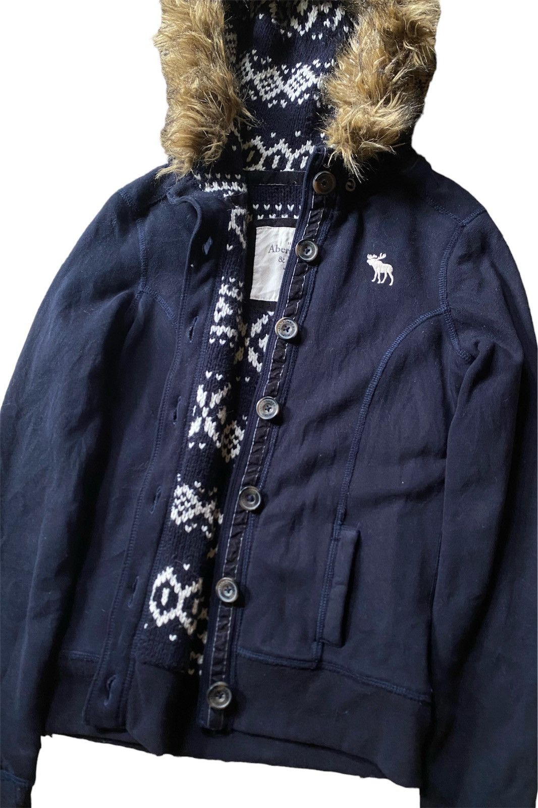 If Six Was Nine Vintage Abercrombie Fur hoodie if6was9 style Size US S / EU 44-46 / 1 - 4 Thumbnail
