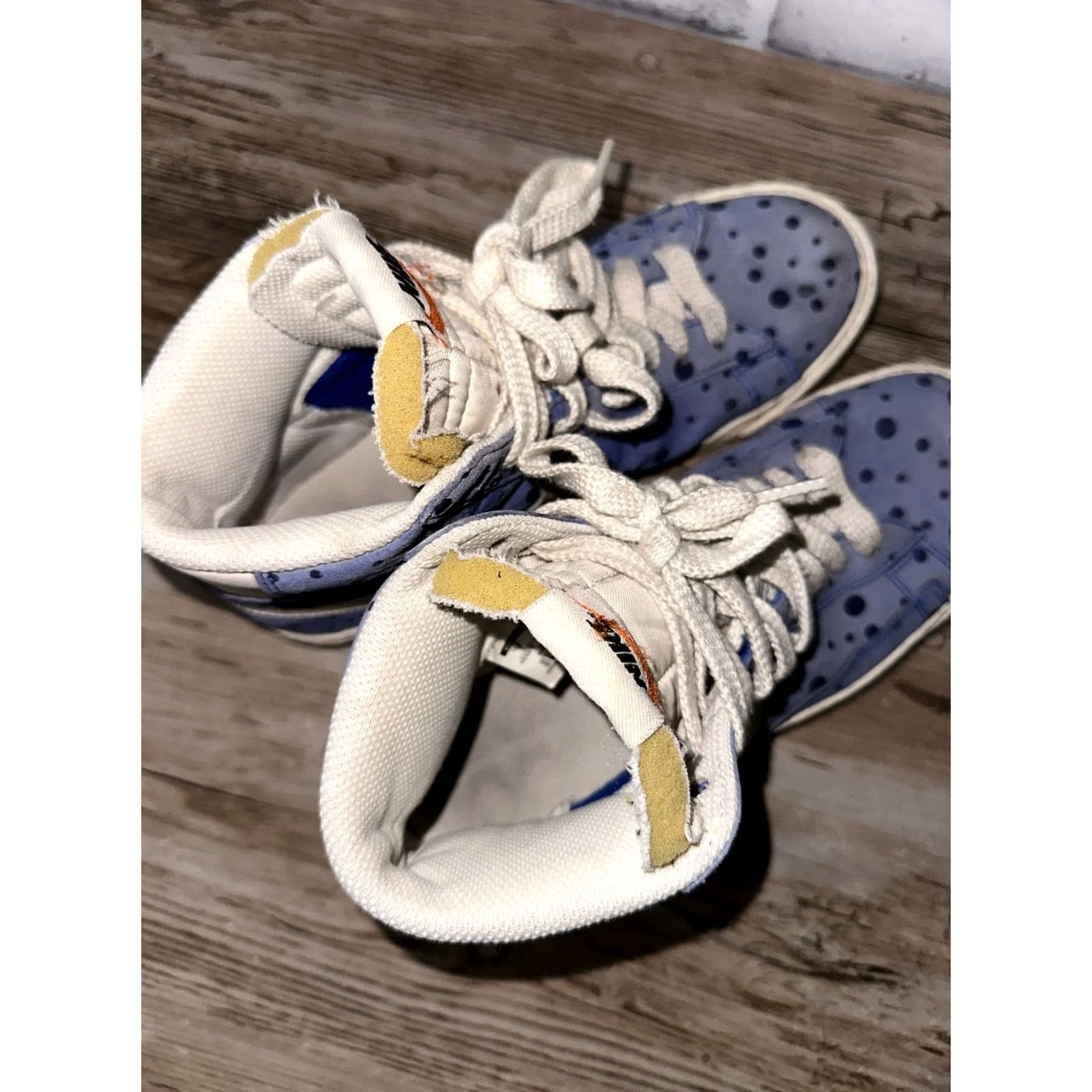 Nike VINTAGE Nike Blazer Mid Suede Women's Blue Sneaker US 7 UK 4.5 EU 38 [518171 410] Racer Size S / US 4 / IT 40 - 5 Thumbnail