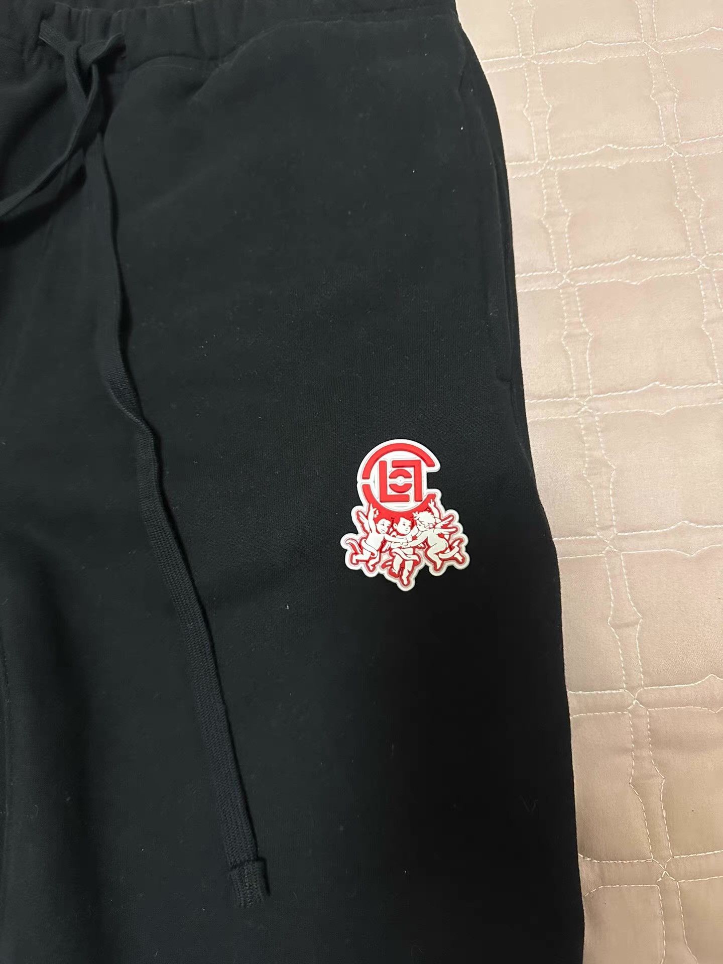 CLOT [CLOT] AFGK x CLOTTEE Co-branded Frog-Button Sweatpants Size US 32 / EU 48 - 3 Thumbnail