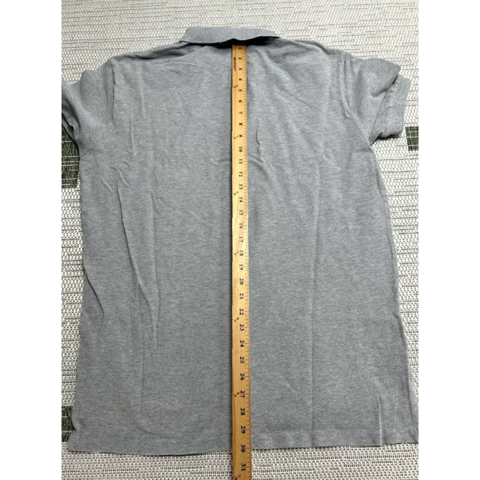 Polo Ralph Lauren Polo Ralph Lauren Polo Shirt Mens XL Gray Cotton Classic Fit Logo Embroidered Size US XL / EU 56 / 4 - 4 Thumbnail