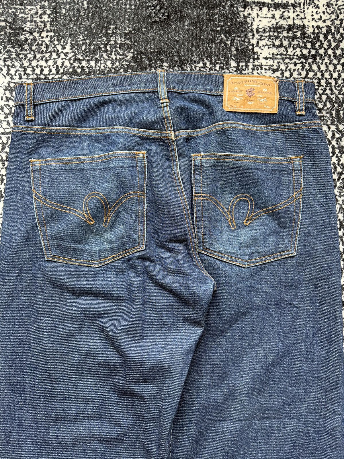 Rocawear Vintage Y2K Rocawer Baggy Denim Pants Size US 38 / EU 54 - 7 Thumbnail