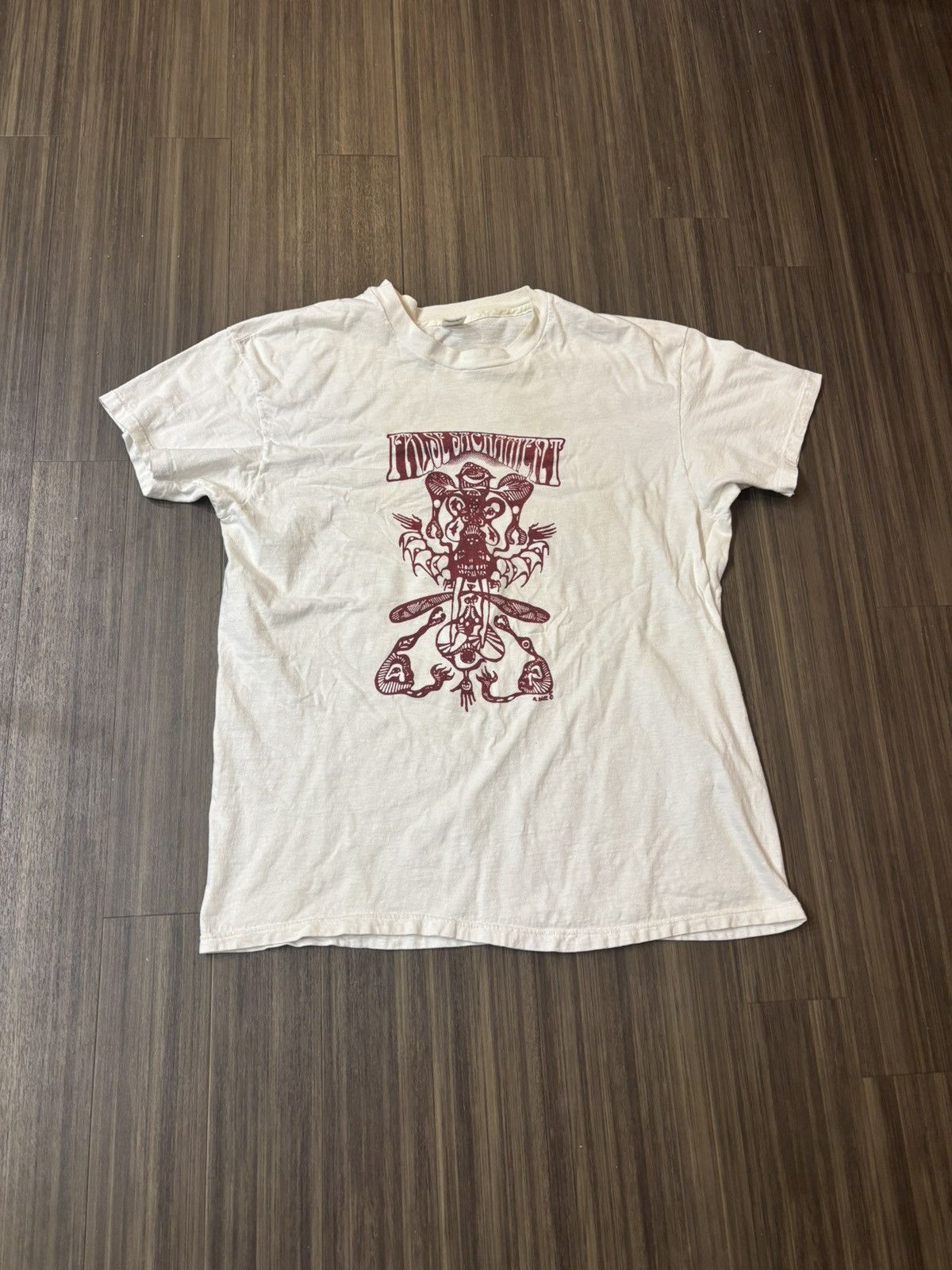 Vintage Vtg Schlong “Race mixing is cool Just Do it” band tee sz XL Size US XL / EU 56 / 4 - 2 Thumbnail