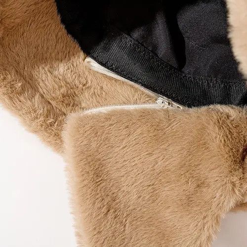 Japanese Brand Faux Fur Plush Bucket Hat Size ONE SIZE - 3 Thumbnail
