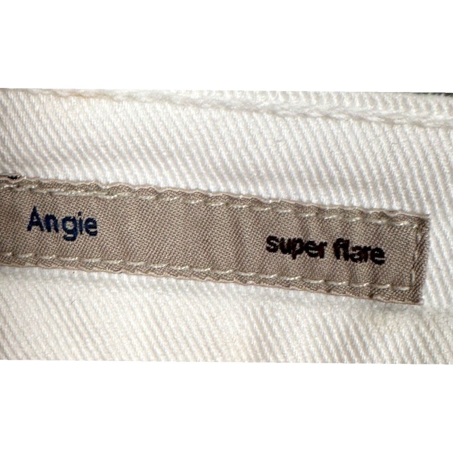Citizens Of Humanity Citizens of Humanity Angie Super Flare Jeans White 32 Women Wide-Leg Bell Bottom 5-Pocket Denim USA Vintage? No Size 24" / US 00 / IT 34 - 3 Thumbnail