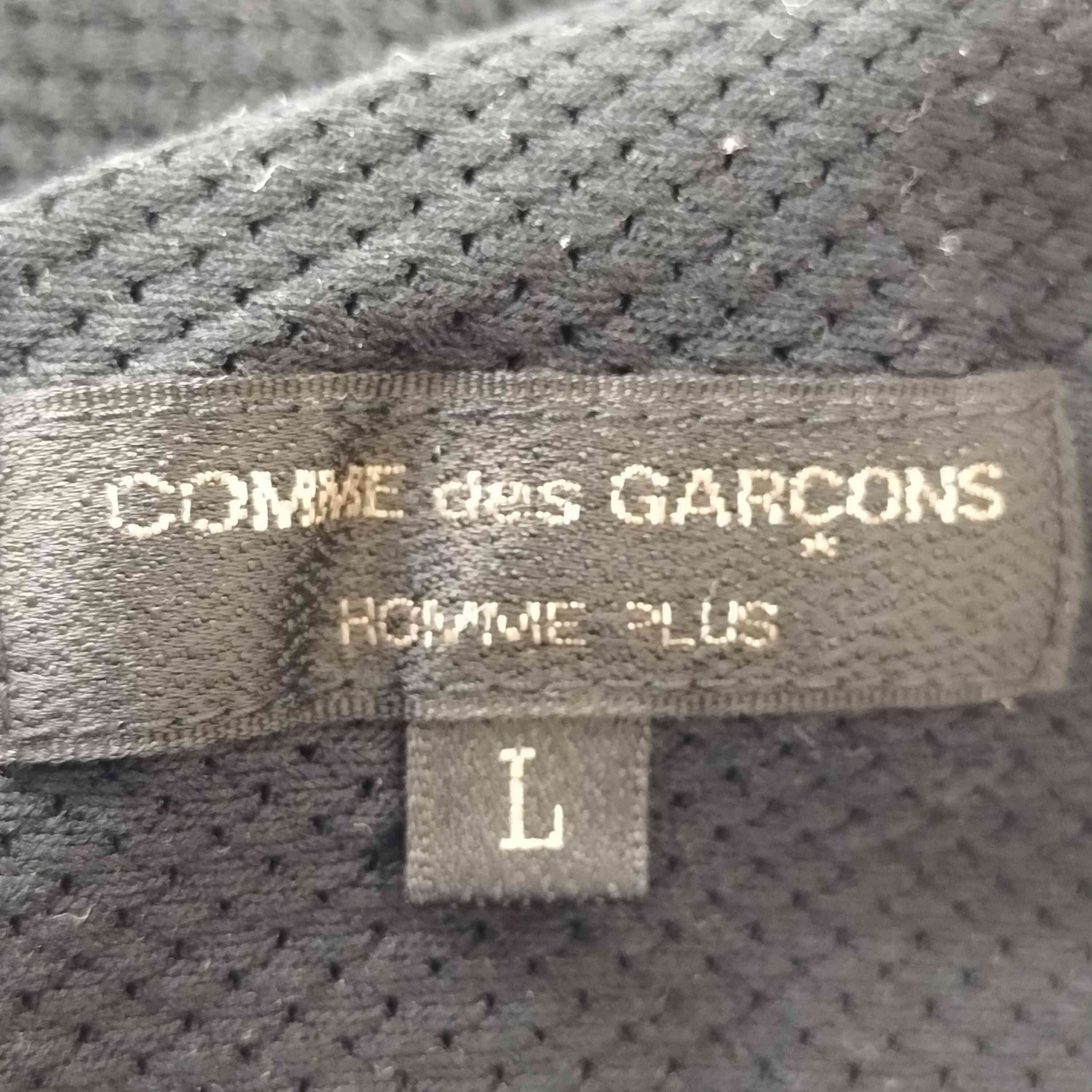 Comme des Garcons Homme Plus Jogger Zip-up jersey track pants rubber waist plain Black Size US 30 / EU 46 - 6 Thumbnail