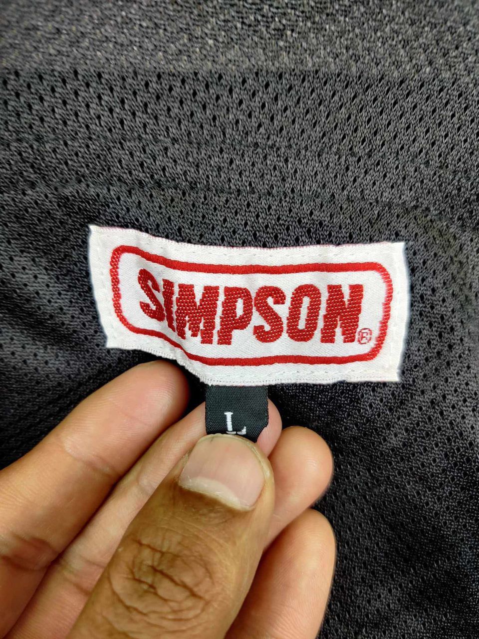 Sports Specialties × Vintage Vintage Simpson Racing Biker Motorcycle Jacket Size US L / EU 52-54 / 3 - 18 Thumbnail