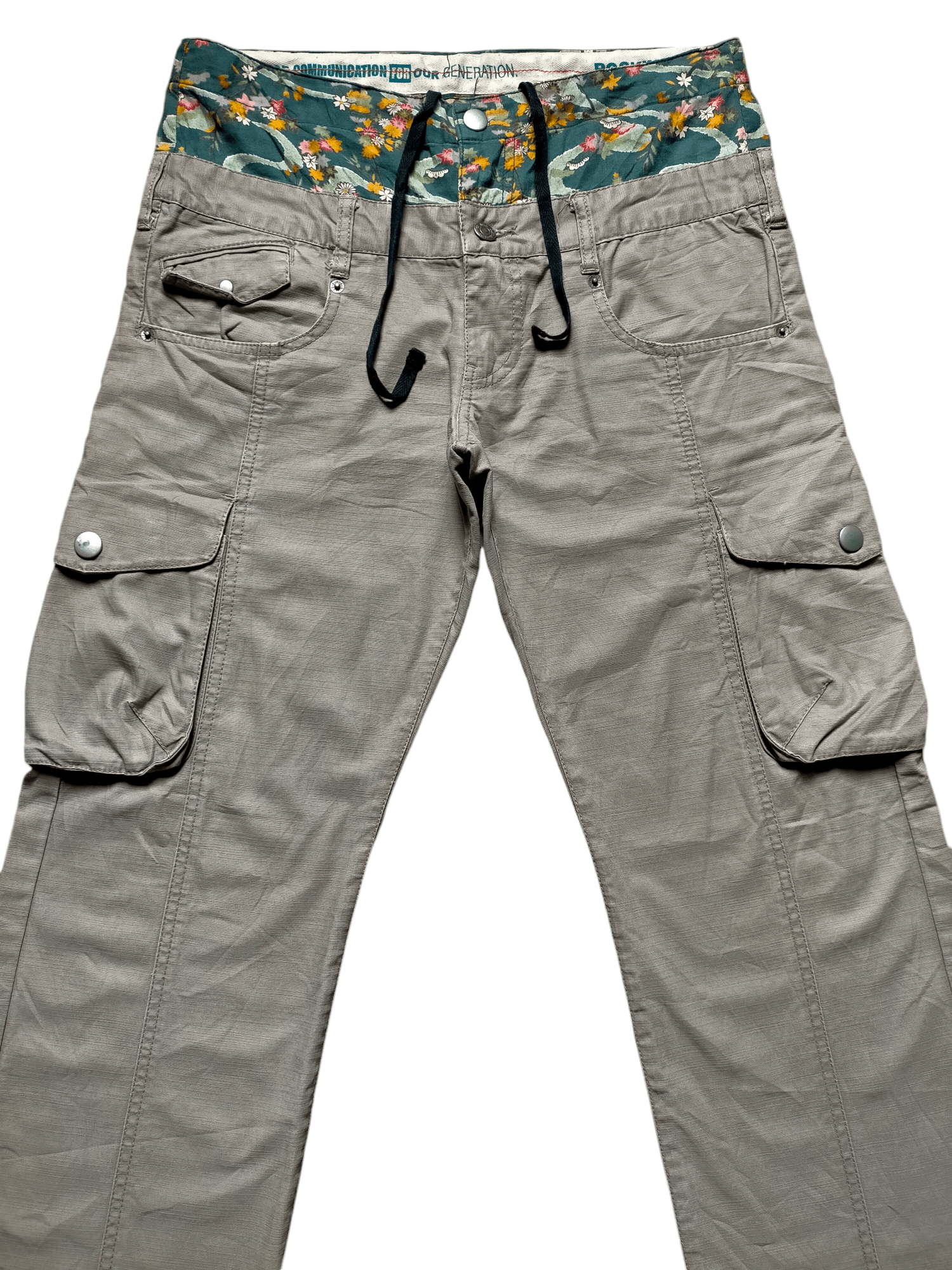 PPFM PPFM Double Waist Trouser Cargo Pants Size US 33 - 3 Thumbnail